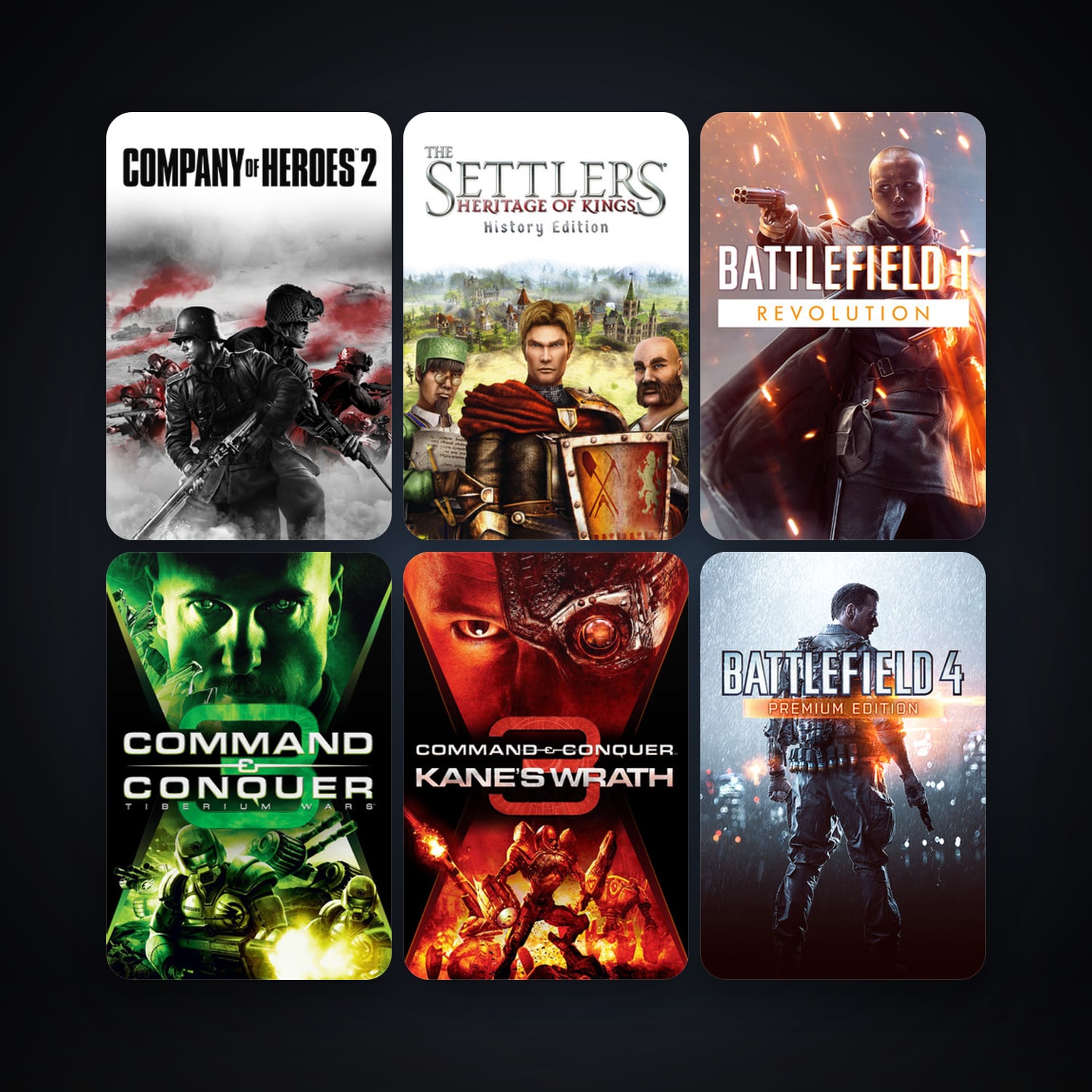 Company of Heroes + Company of Heroes: Opposing Fronts, 29 games, clean — HabibiAccounts