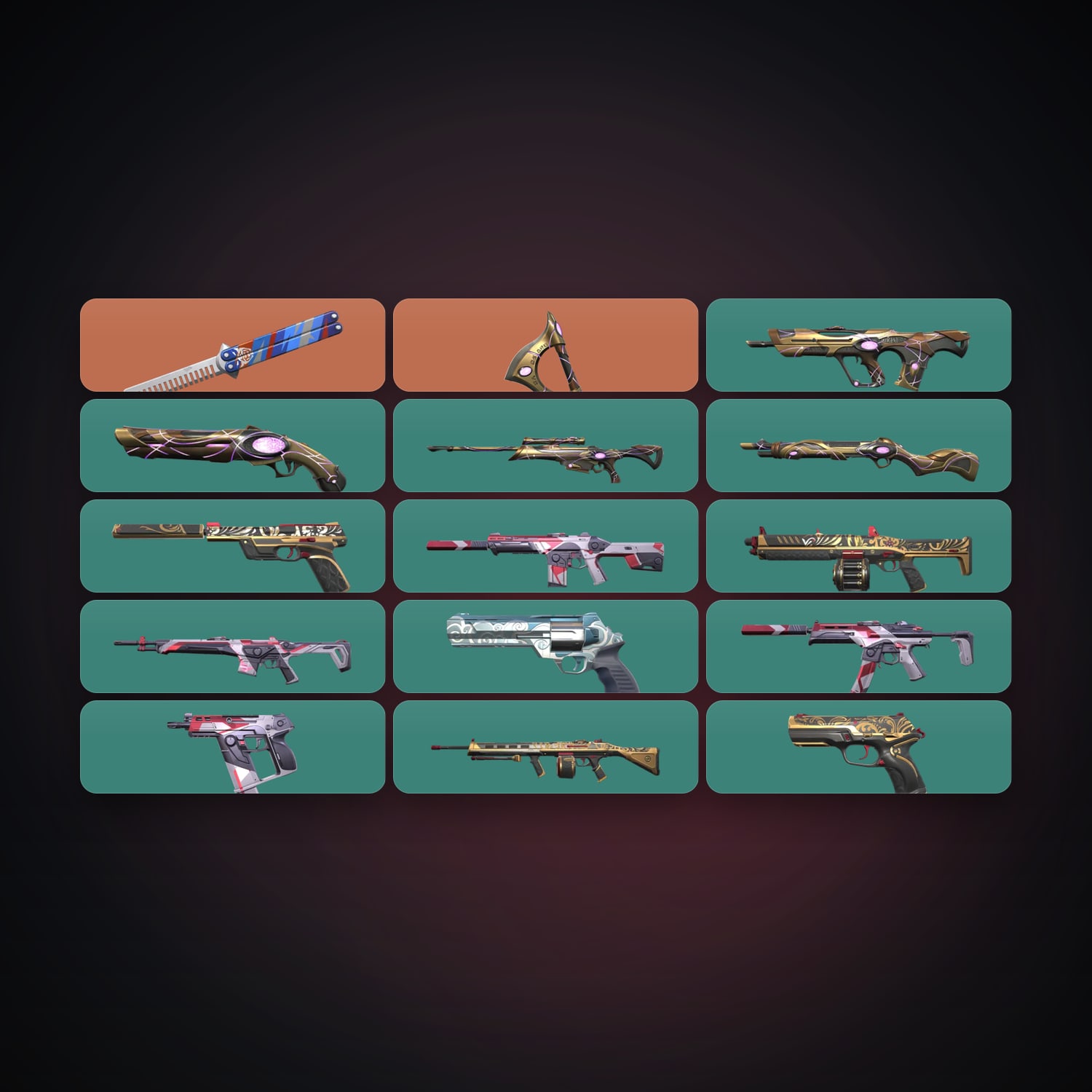 NA Iron 3 locker — 2 knives, 15 skins, lvl 76 · 263463416 — HabibiAccounts