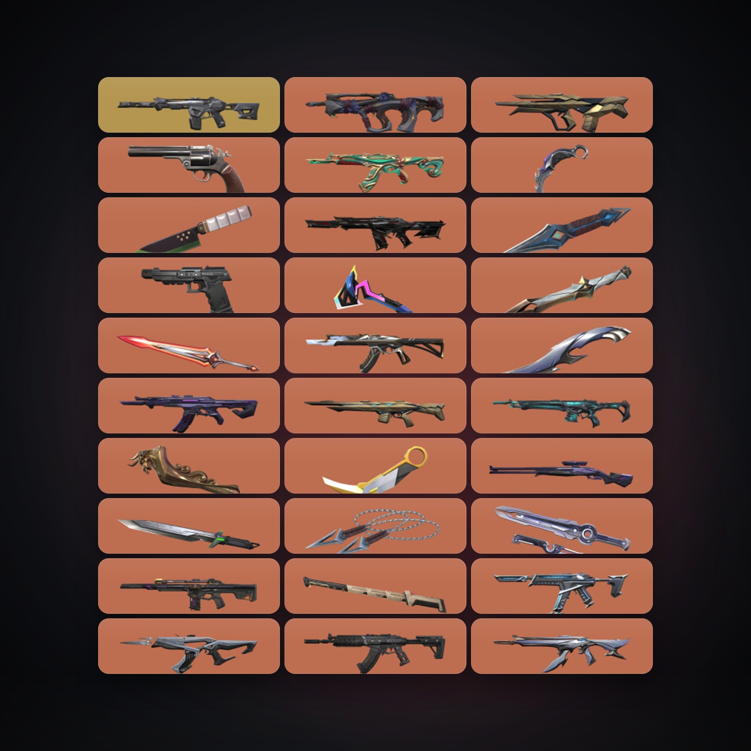 EU Diamond 1 locker — 18 knives, 181 skins, lvl 235 — HabibiAccounts