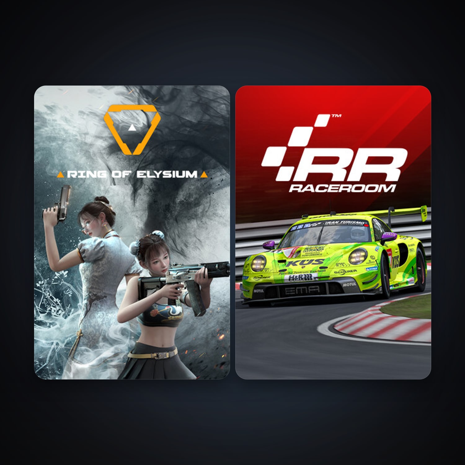 Free CS2 (No Prime) + RaceRoom Racing Experience, 7 games, clean — HabibiAccounts