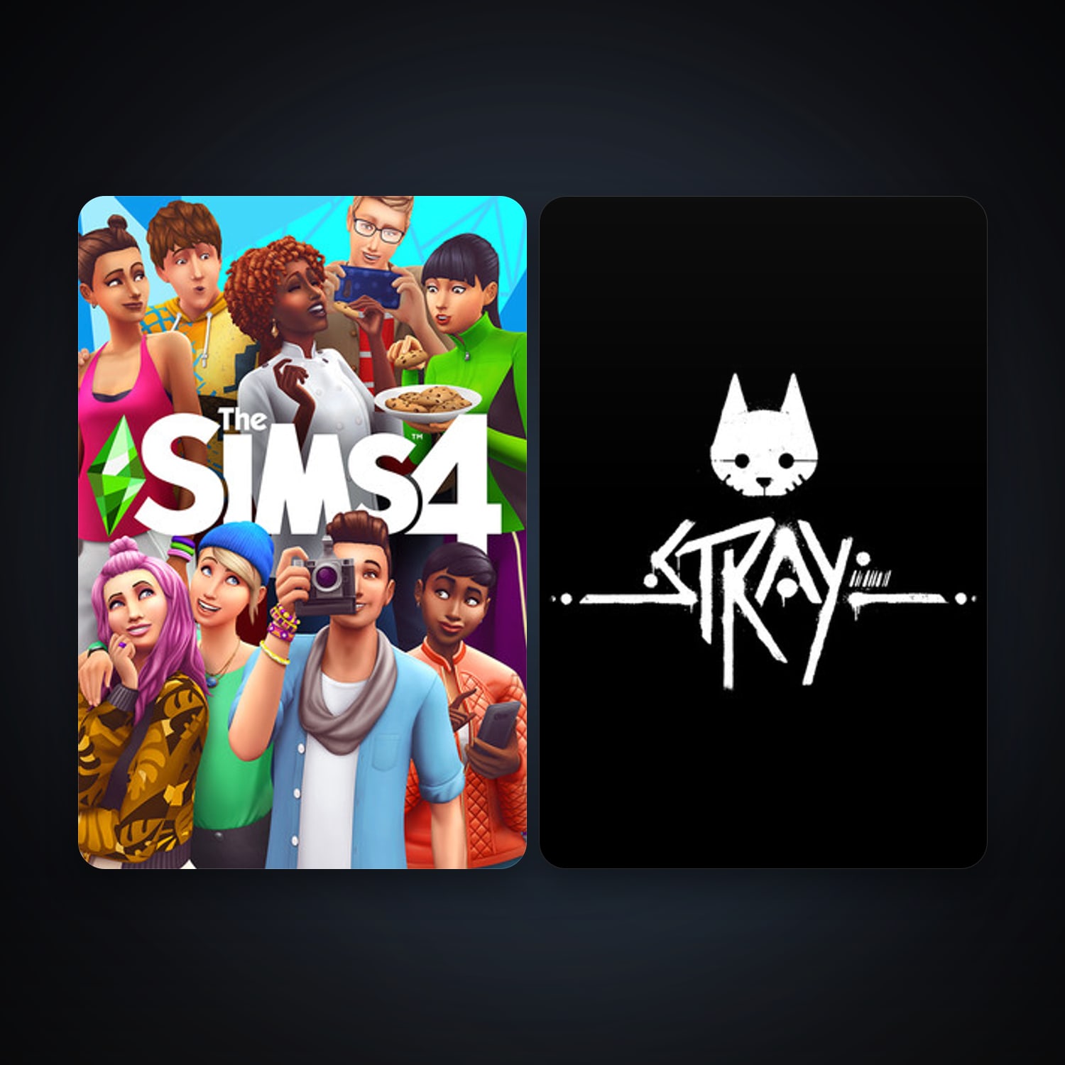 The Sims 4 + Stray, 3 games, clean — HabibiAccounts