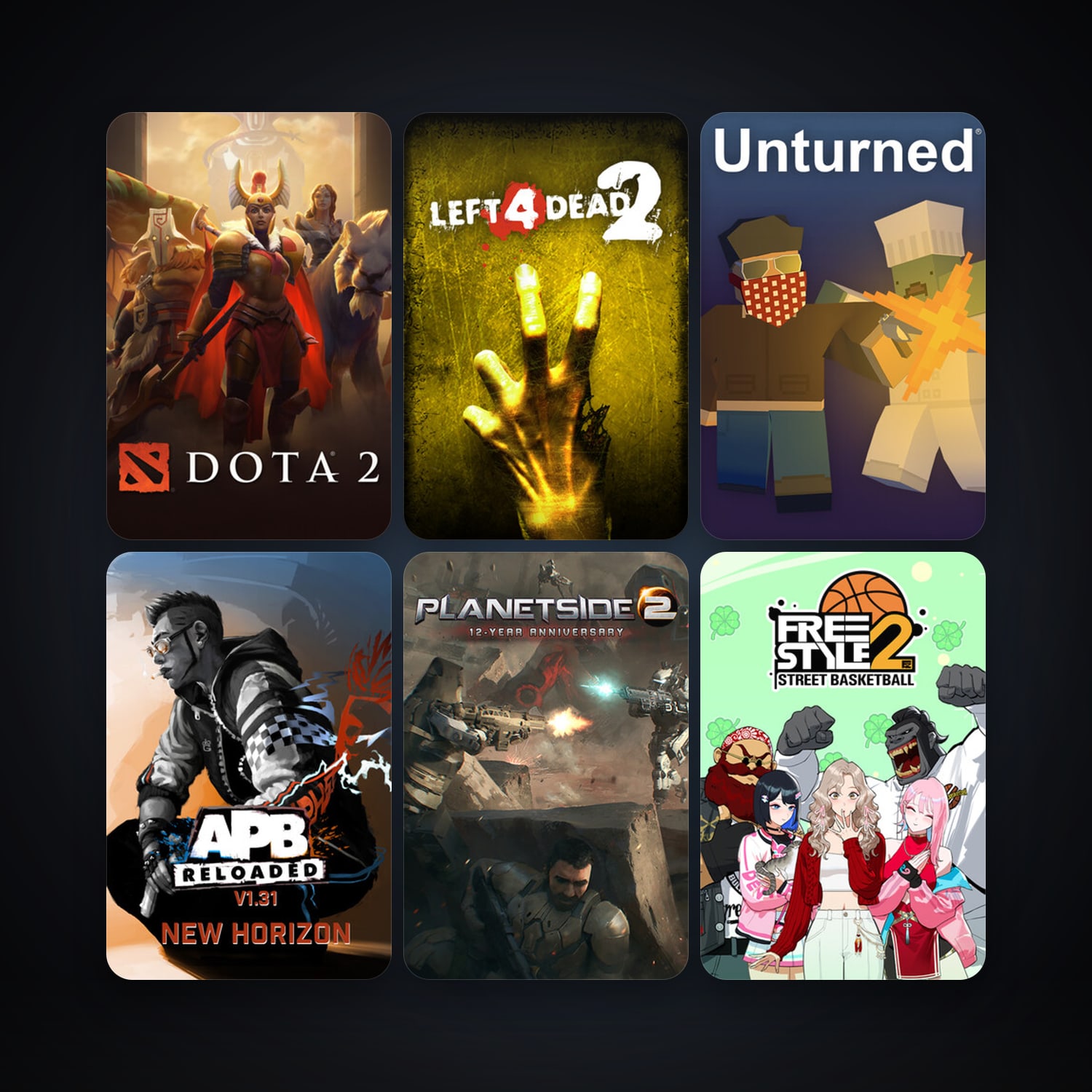 Left 4 Dead 2 + Dota 2, 19 games, clean — HabibiAccounts