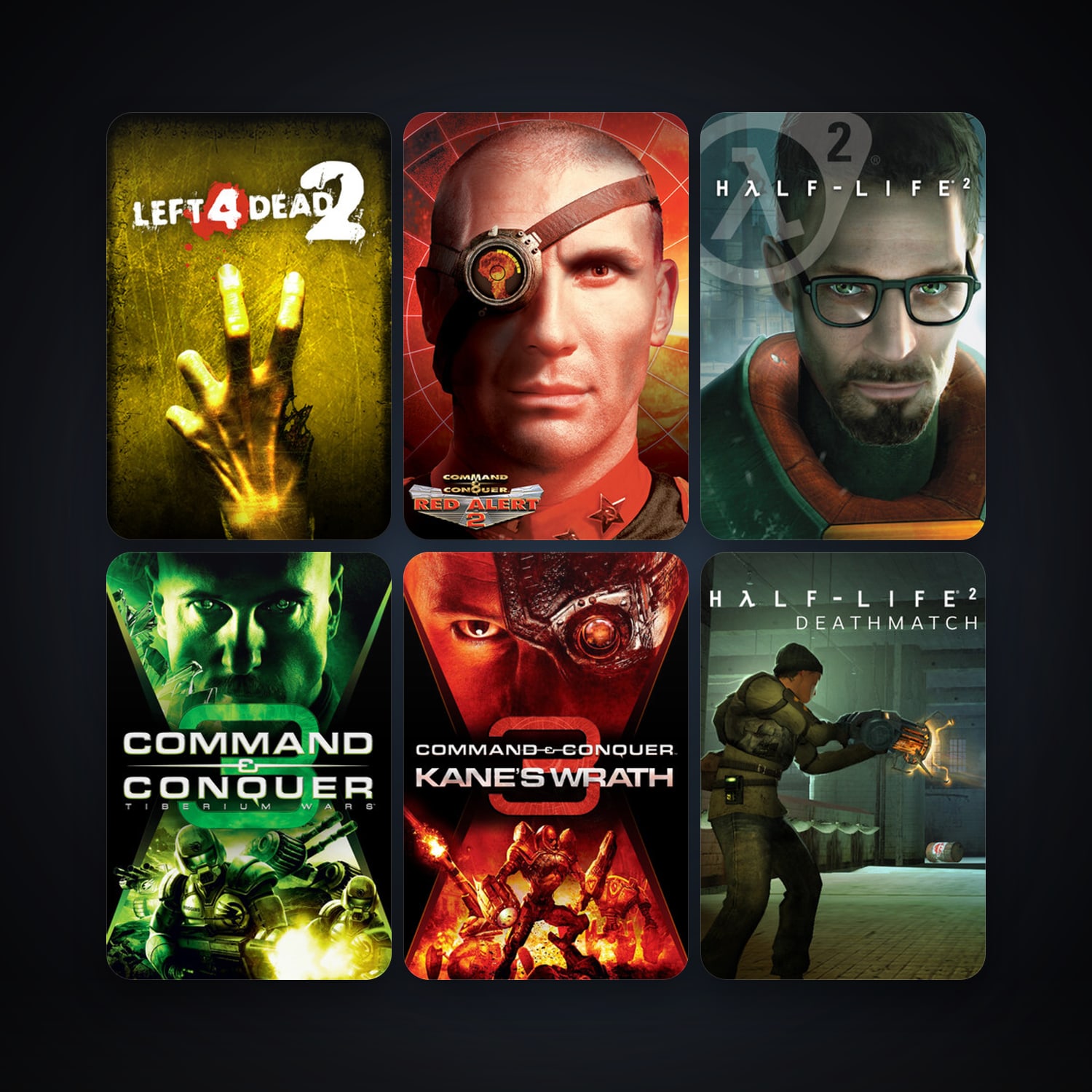 Half-Life 2 + Half-Life 2: Deathmatch, 21 games, clean — HabibiAccounts