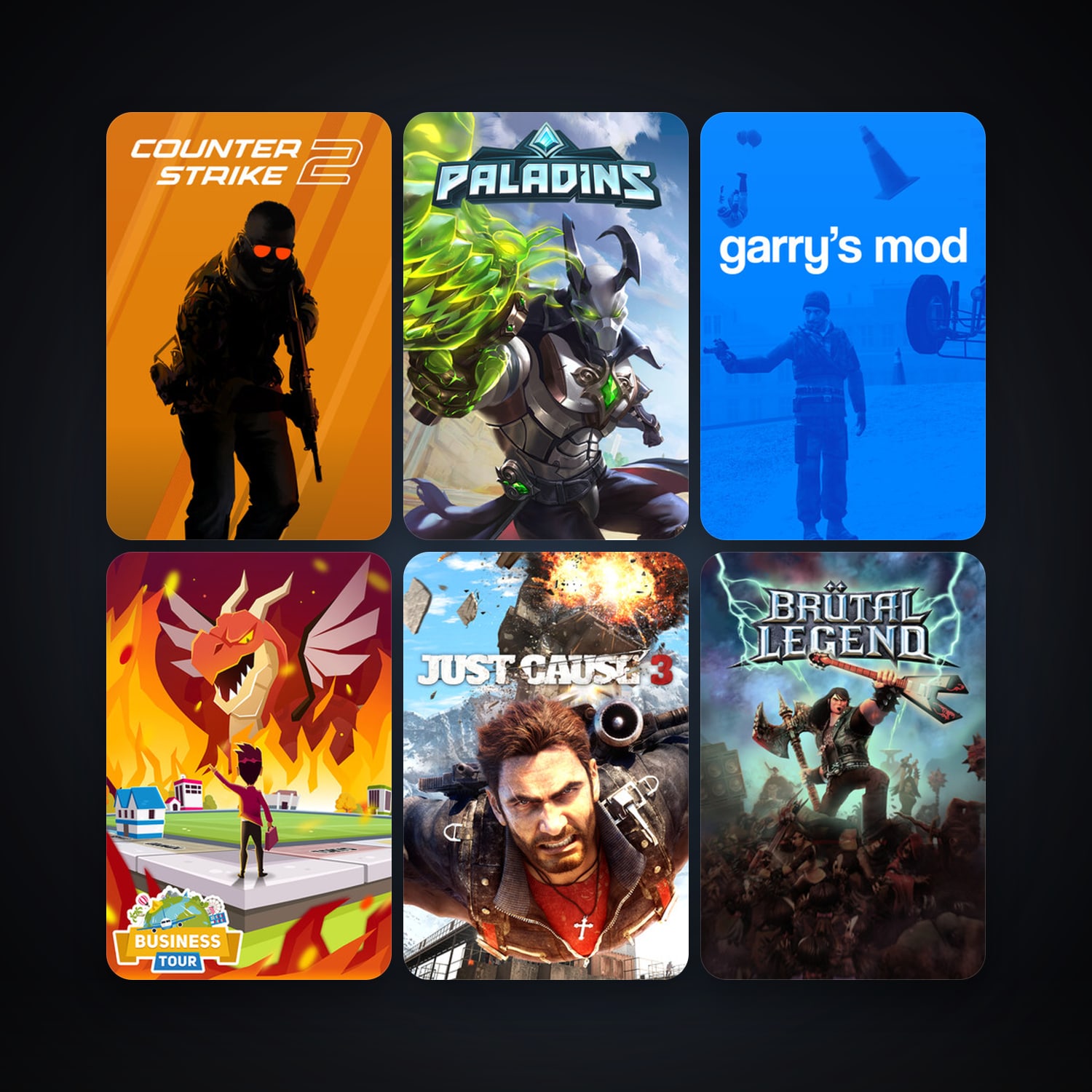 CS2 Prime + Garry's Mod, 17 games, Steam 10, clean — HabibiAccounts