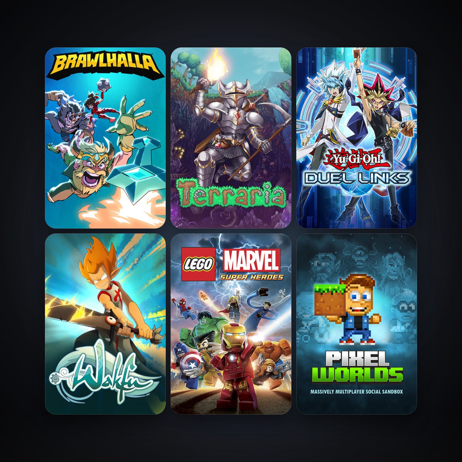 Terraria + WAKFU, 34 games, clean — HabibiAccounts