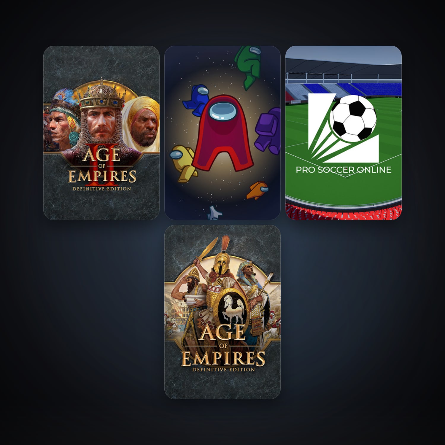 Free CS2 (No Prime) + Age of Empires II: Definitive Edition, 6 games, clean — HabibiAccounts