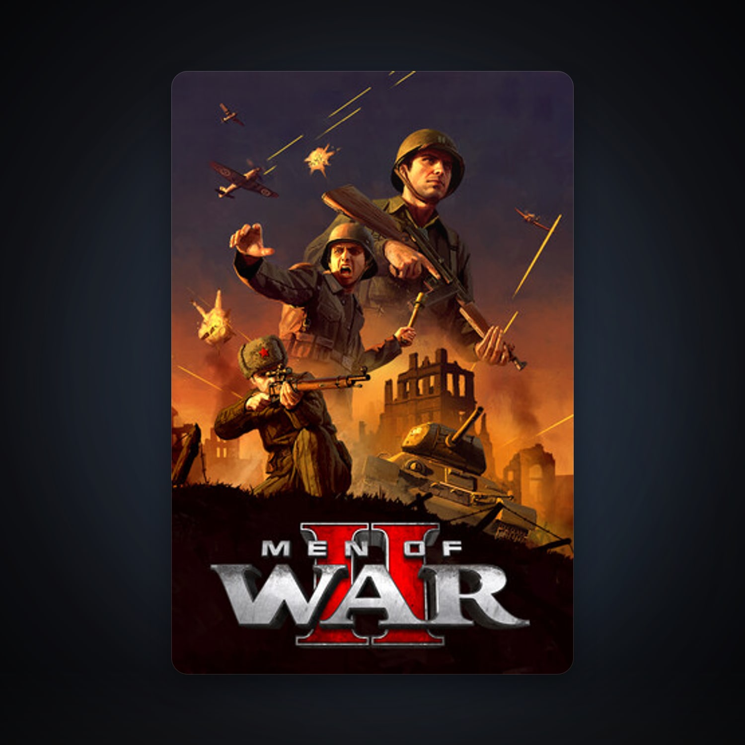 Men of War II, 1 games, clean — HabibiAccounts