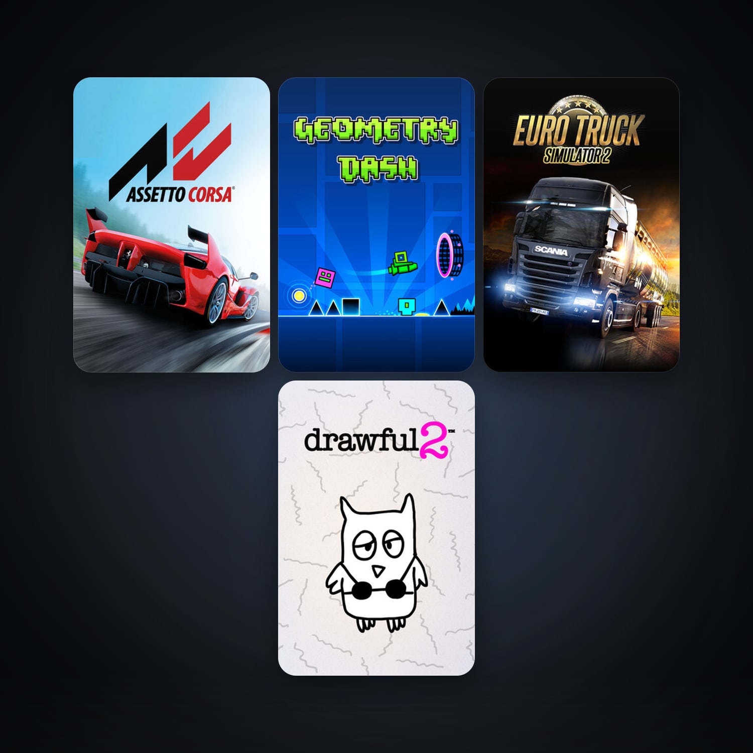 Free CS2 (No Prime) + Euro Truck Simulator 2, 10 games, clean — HabibiAccounts