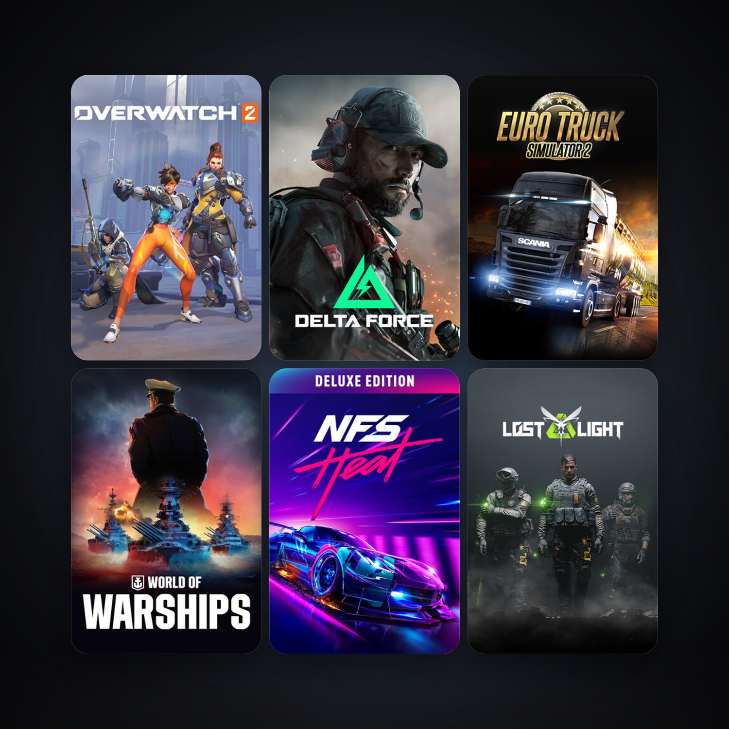 Free CS2 (No Prime) + Euro Truck Simulator 2, 42 games, clean — HabibiAccounts