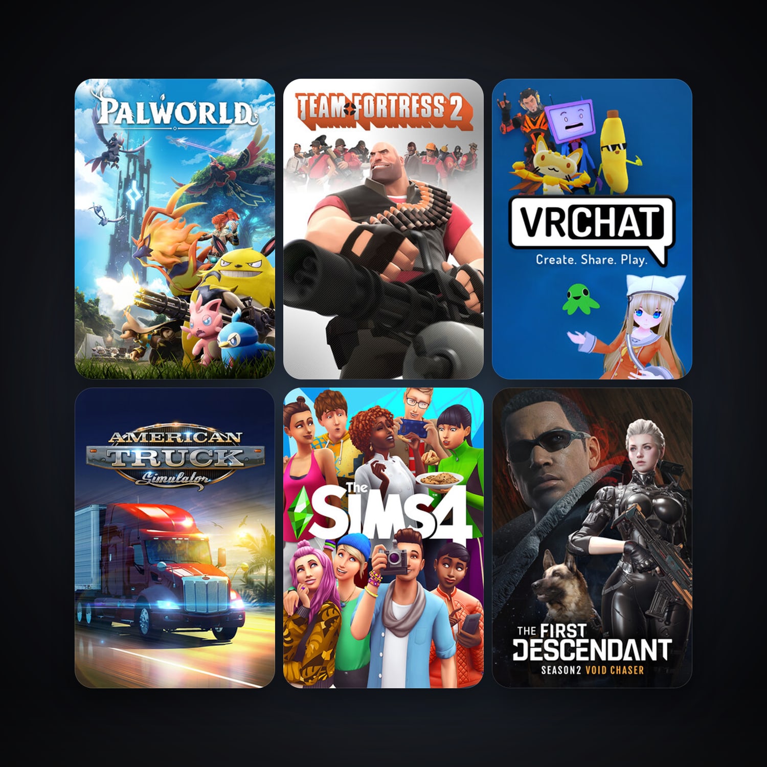 Team Fortress 2 + Borderlands 2, 82 games, clean — HabibiAccounts