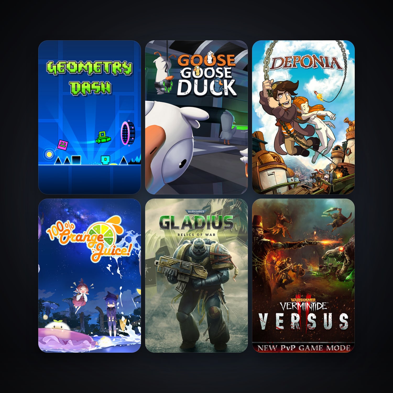 Deponia + 100% Orange Juice, 55 games, clean — HabibiAccounts