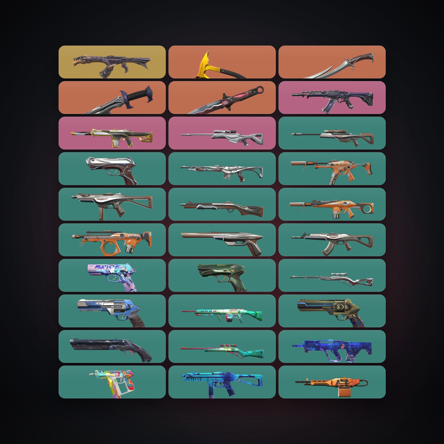 EU Ascendant 2 locker — 4 knives, 56 skins, lvl 249 — HabibiAccounts