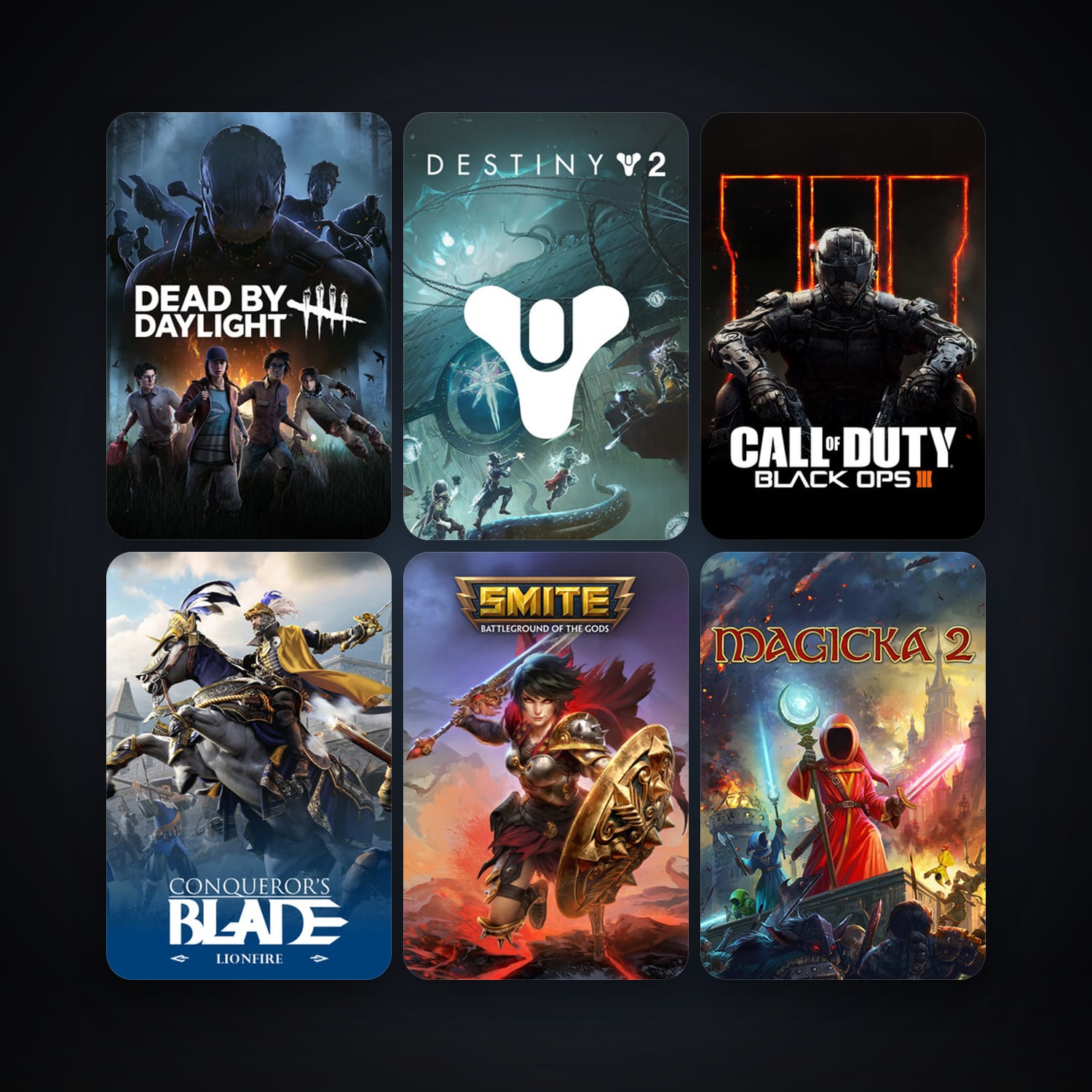 Magicka 2 + Call of Duty: Black Ops III, 39 games, clean — HabibiAccounts