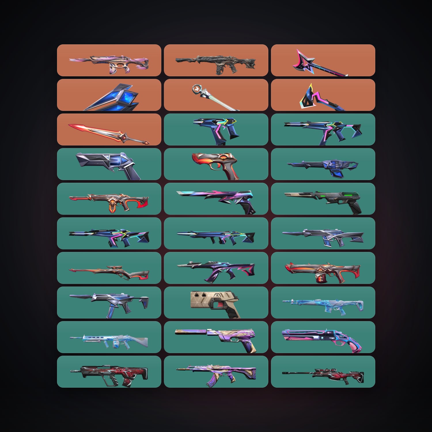 EU Gold 3 locker — 5 knives, 56 skins, lvl 206 — HabibiAccounts