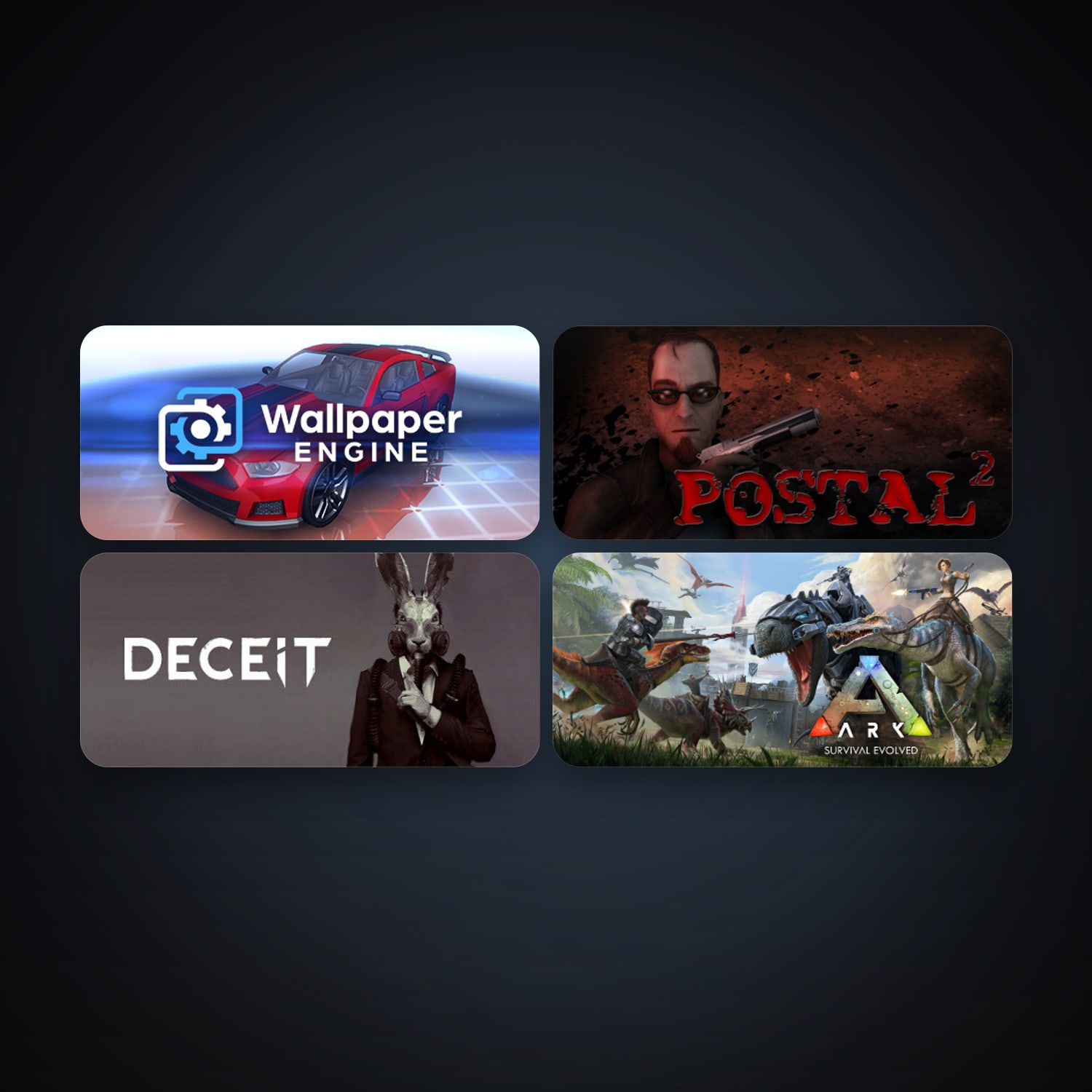 POSTAL 2 + ARK: Survival Evolved, 6 games, clean — HabibiAccounts
