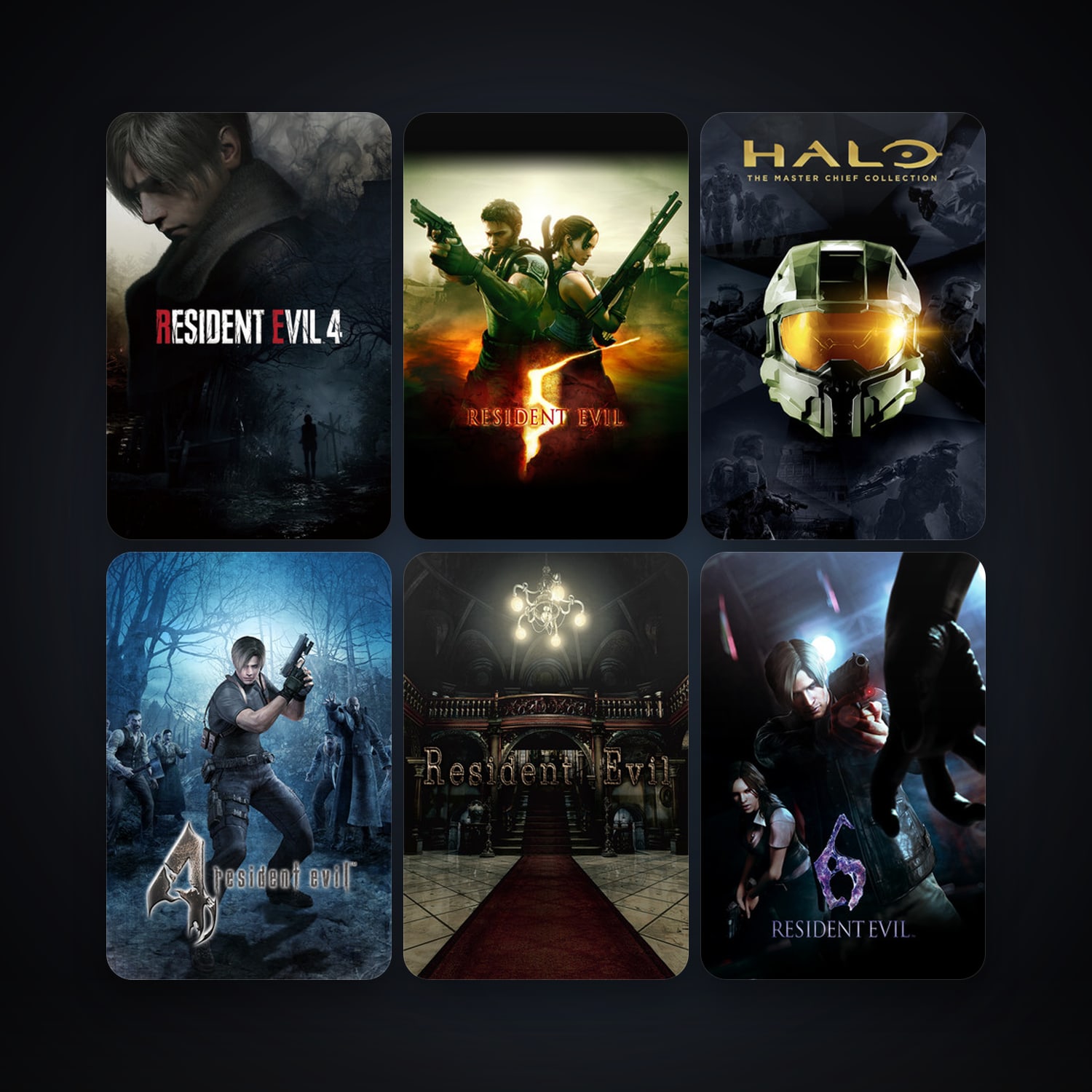 Resident Evil 5 + Resident Evil 6, 16 games, clean — HabibiAccounts