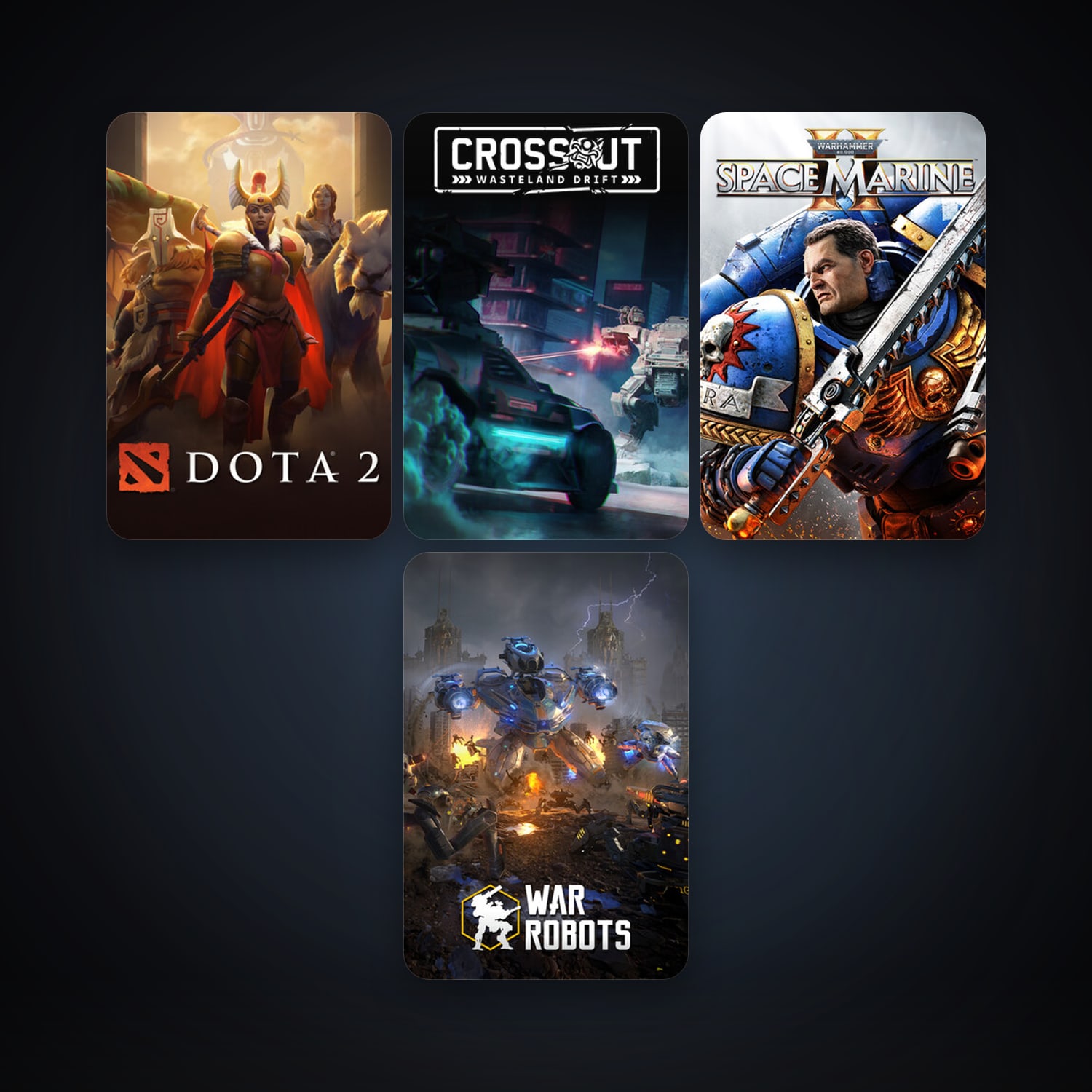 Dota 2 + Crossout, 6 games, clean — HabibiAccounts