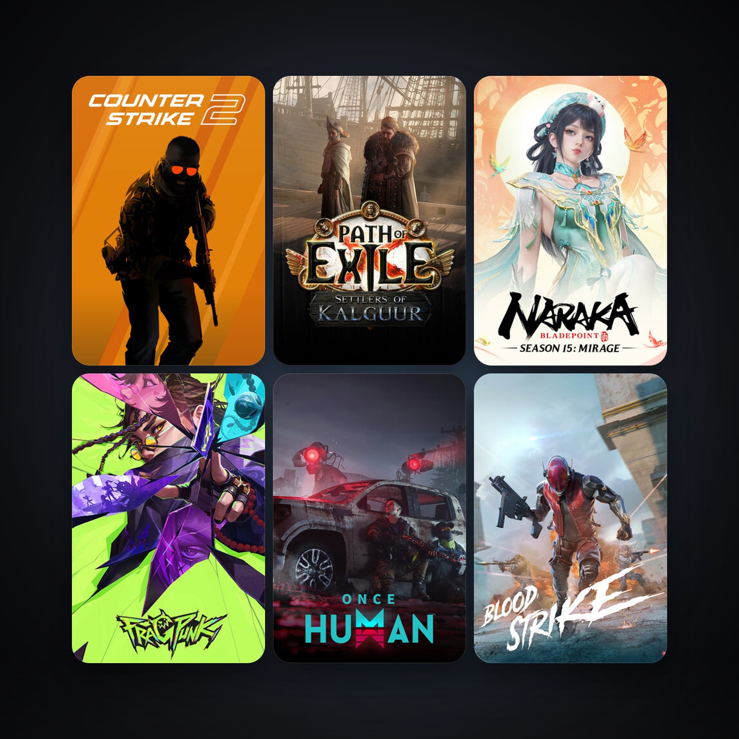 CS2 Prime + Path of Exile, 7 games, clean — HabibiAccounts