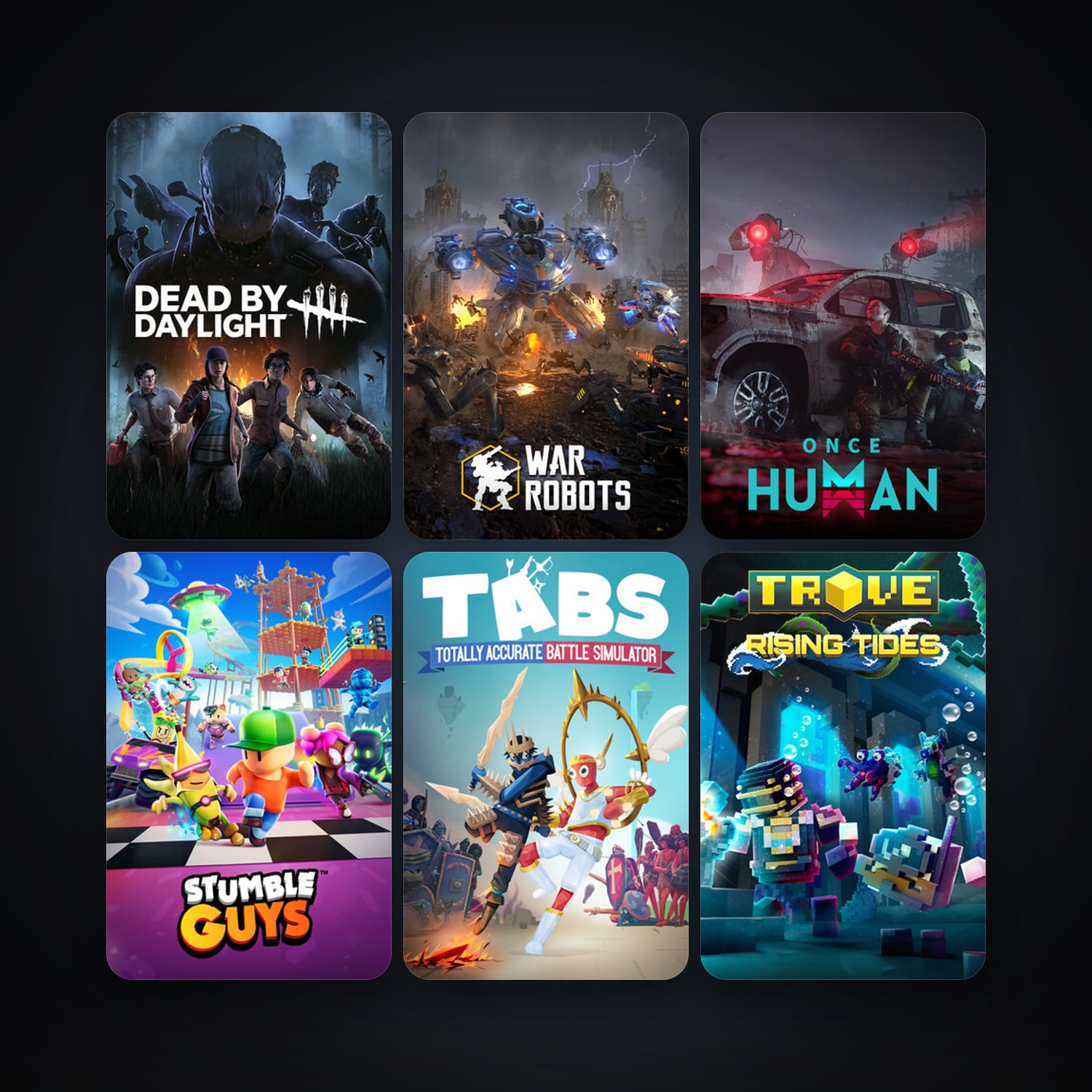 Trove + Hollow Knight, 28 games, clean — HabibiAccounts