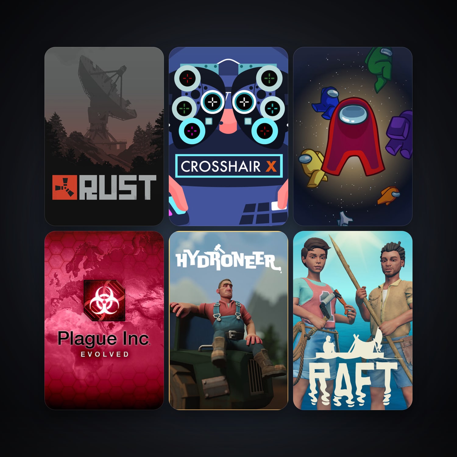 Plague Inc: Evolved + Rust, 10 games, clean — HabibiAccounts