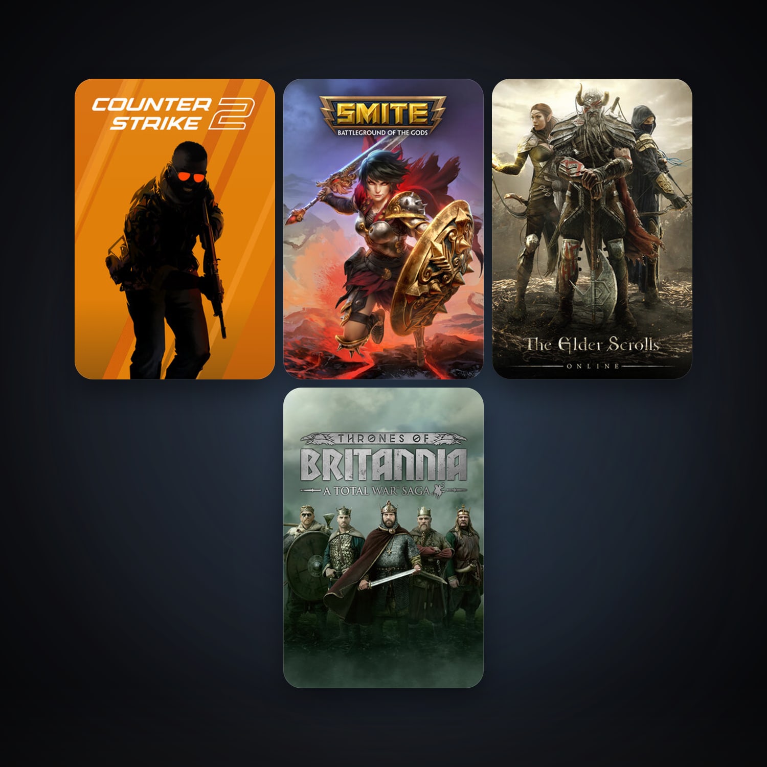 CS2 Prime + The Elder Scrolls Online, 7 games, clean — HabibiAccounts