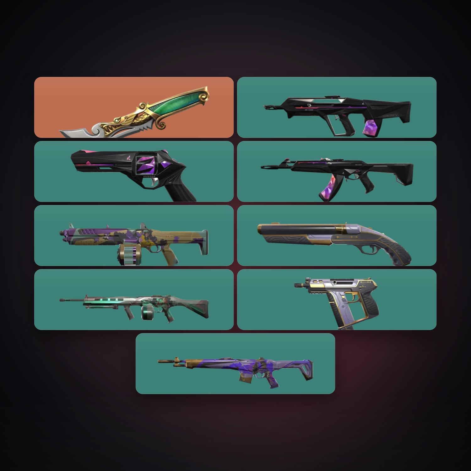 EU Silver 2 locker — 1 knives, 10 skins, lvl 42 — HabibiAccounts