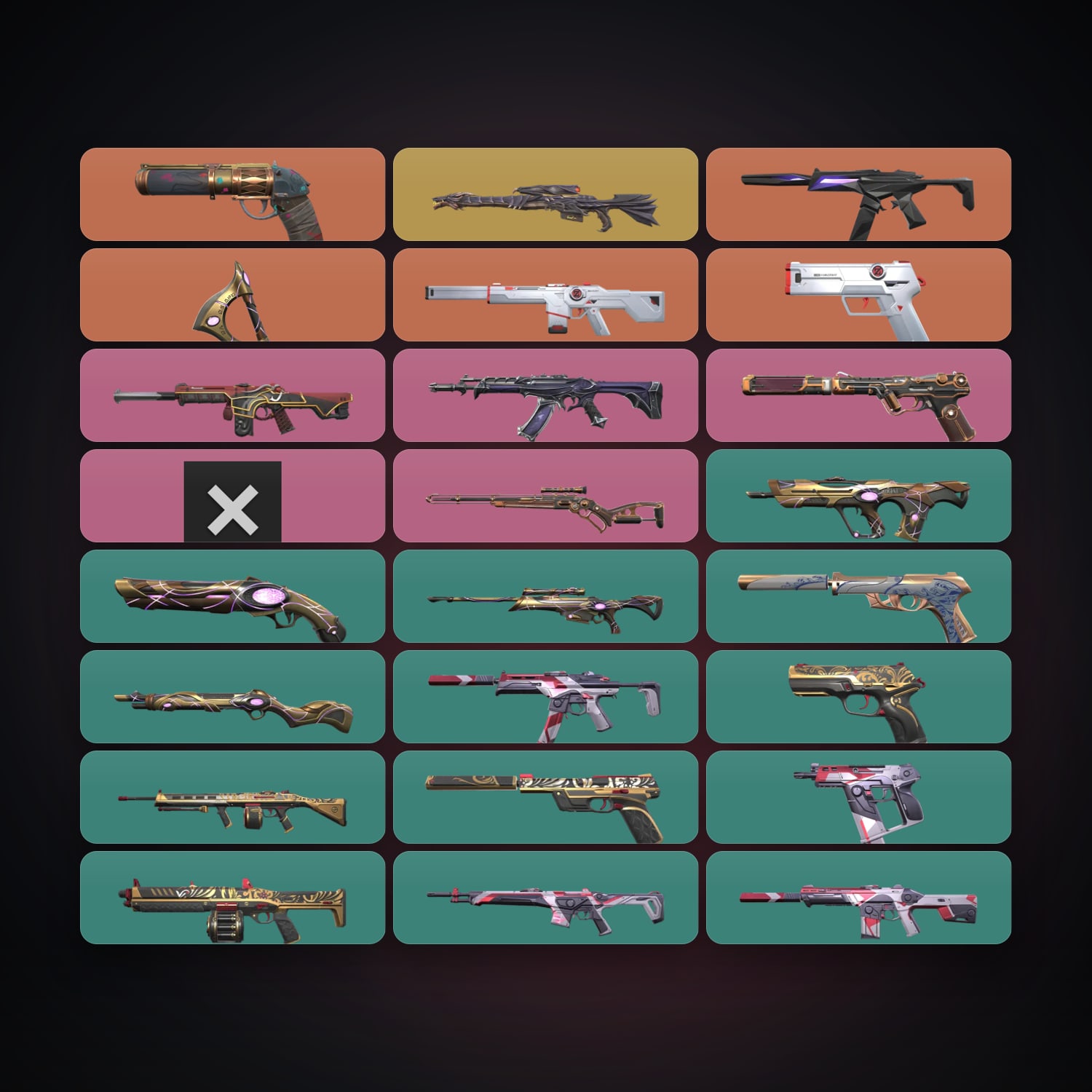 AP locker — 1 knives, 24 skins, lvl 114 — HabibiAccounts