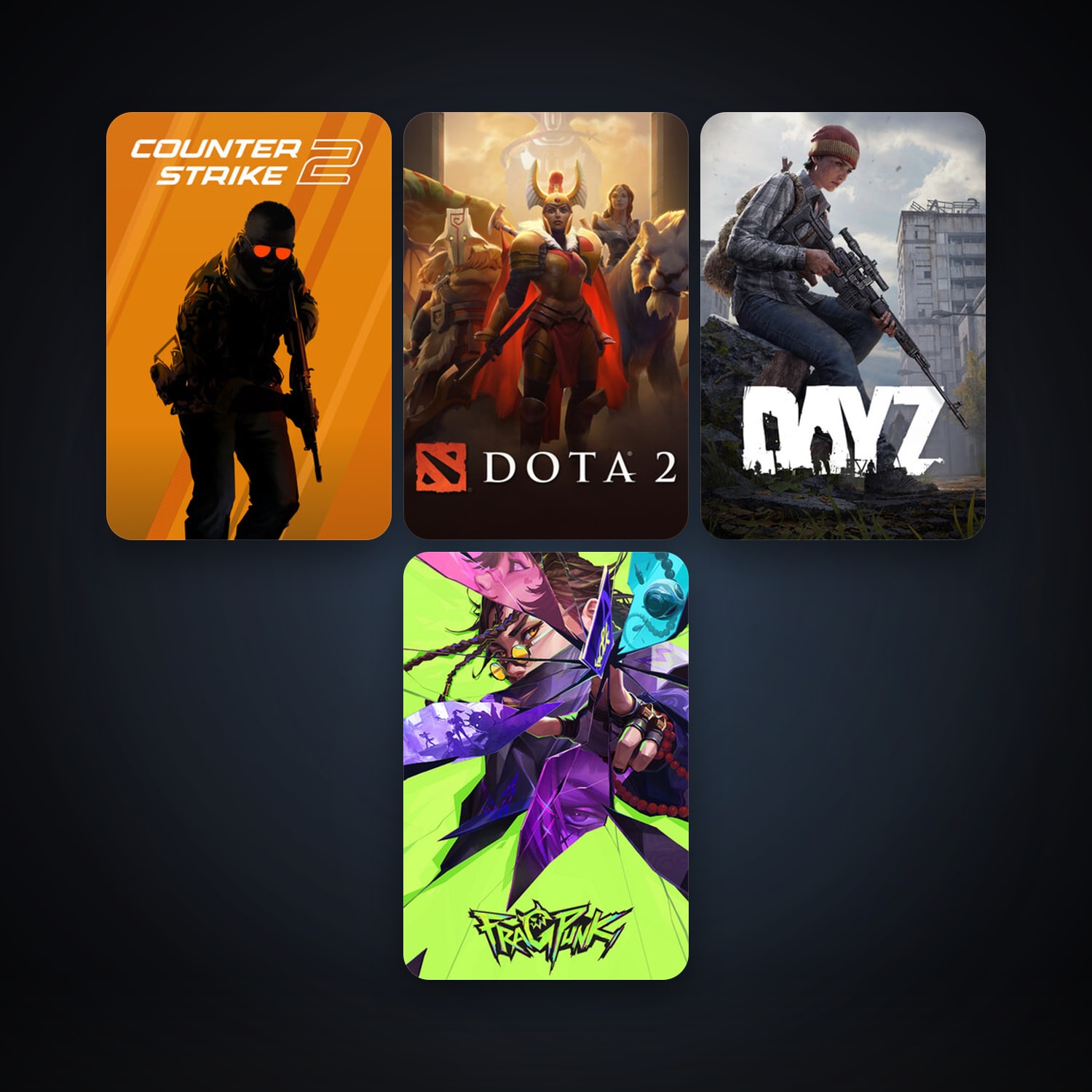 Dota 2 + CS2 Prime, 6 games, clean — HabibiAccounts