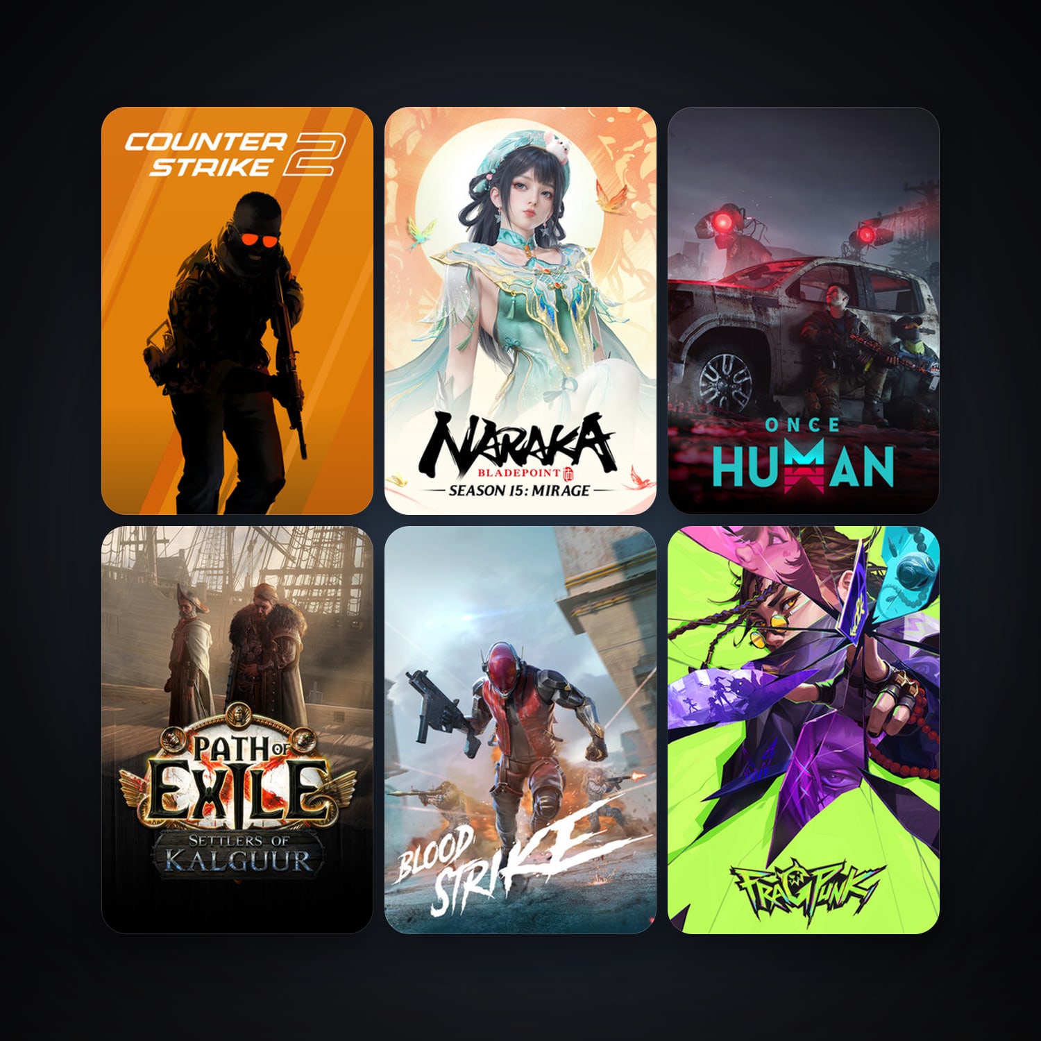 CS2 Prime + Path of Exile, 7 games, clean — HabibiAccounts