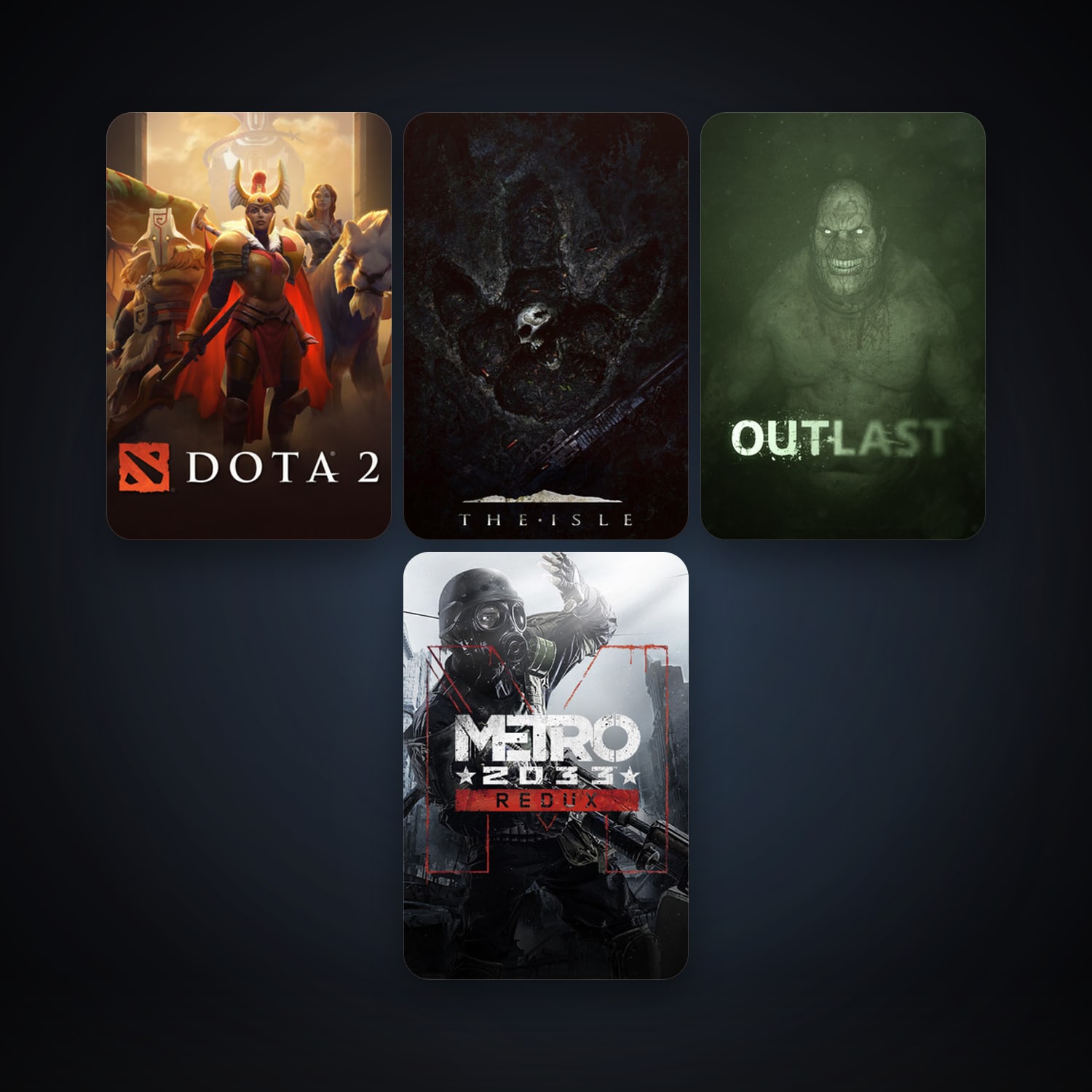 Dota 2 + Outlast, 6 games, clean — HabibiAccounts