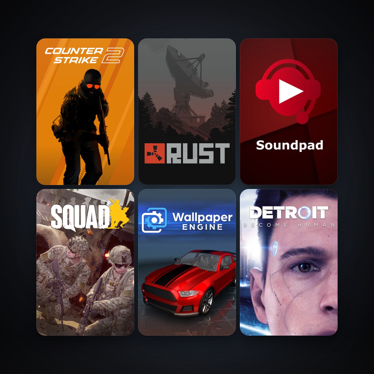 CS2 Prime + Rust, 21 games, clean · 263478631 — HabibiAccounts