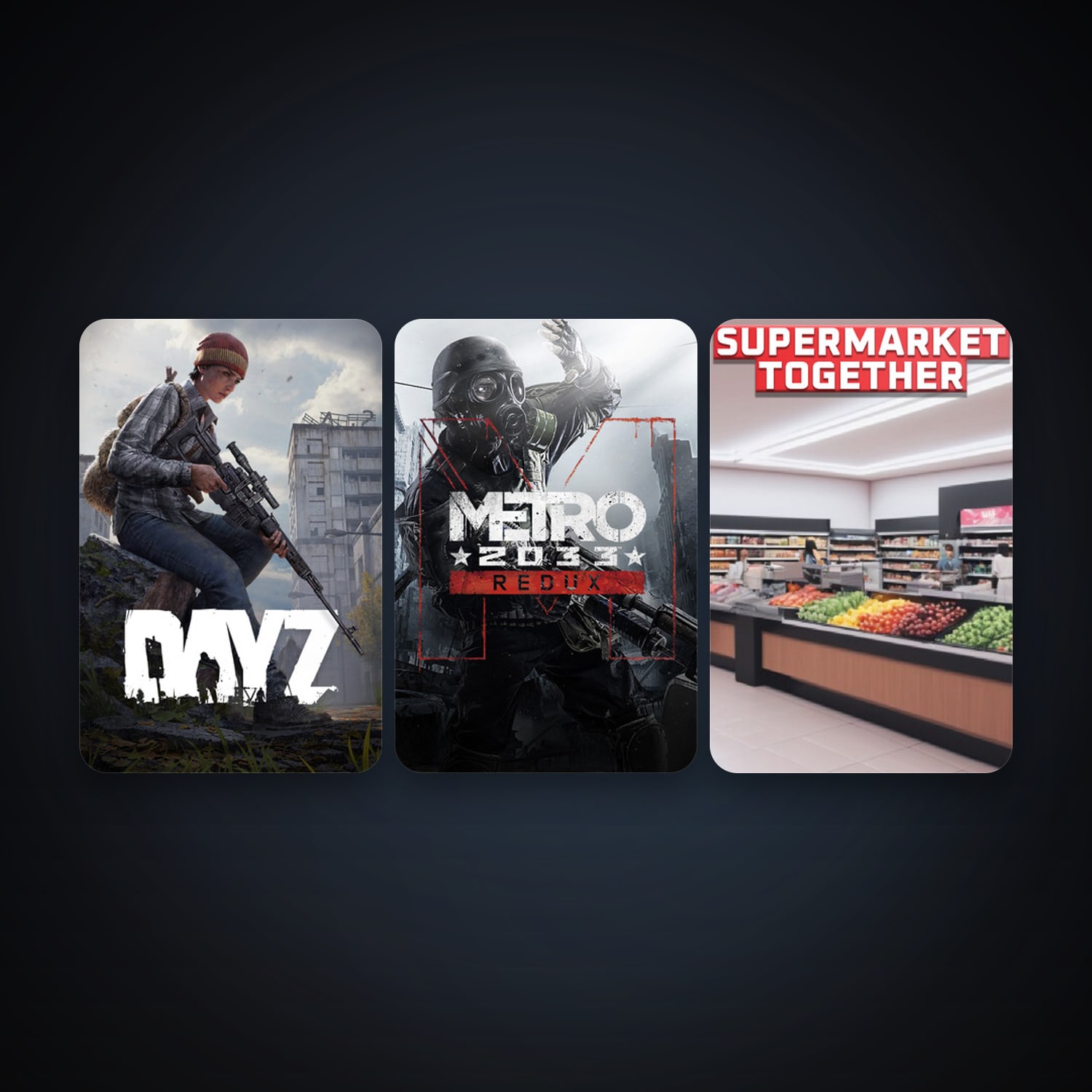 DayZ + Metro 2033 Redux, 4 games, clean — HabibiAccounts
