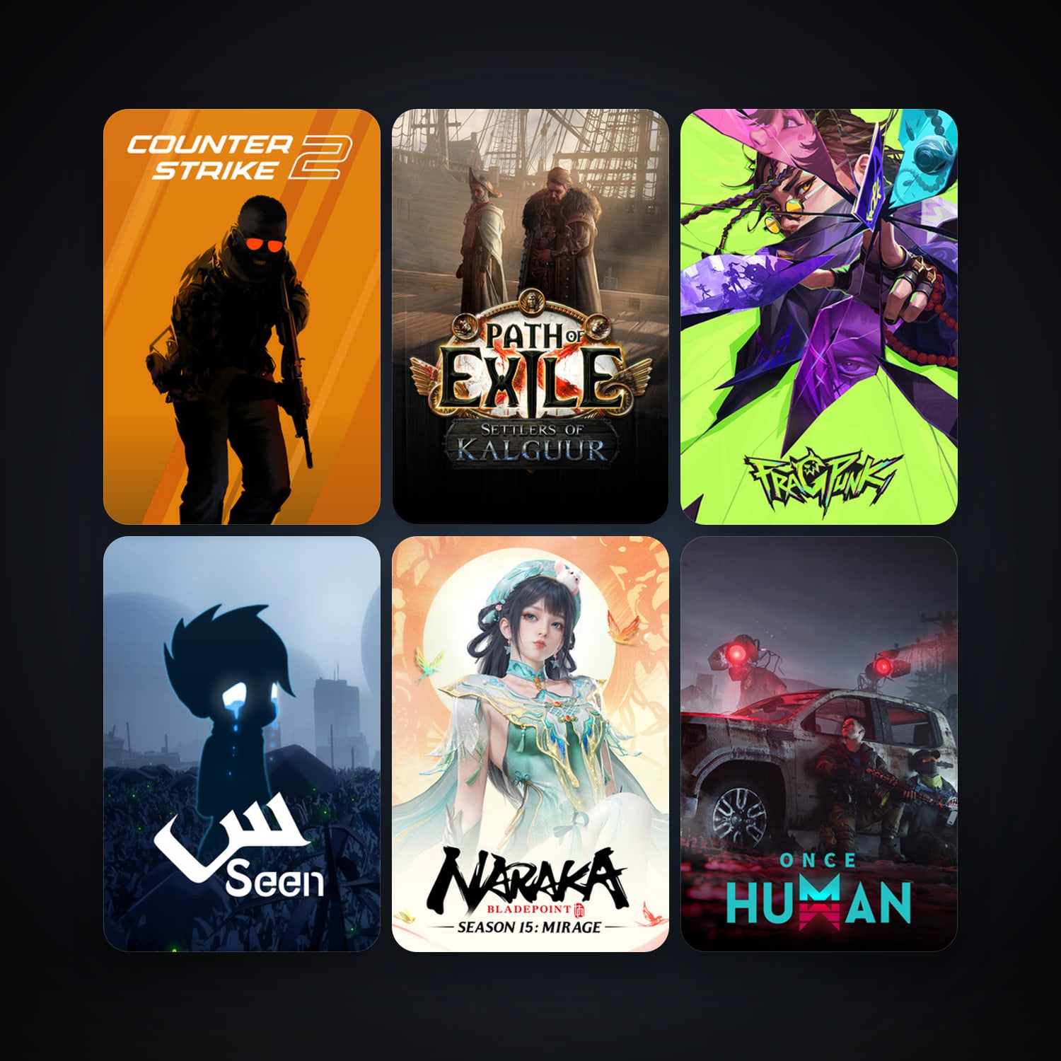 CS2 Prime + Path of Exile, 7 games, clean · 263479381 — HabibiAccounts