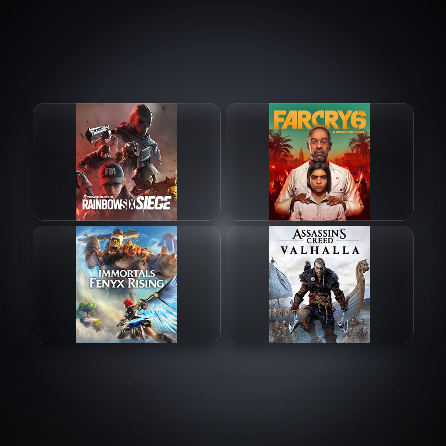 Ubisoft Tom Clancy's Rainbow Six Siege + Far Cry 6 — MX — 4 games — HabibiAccounts