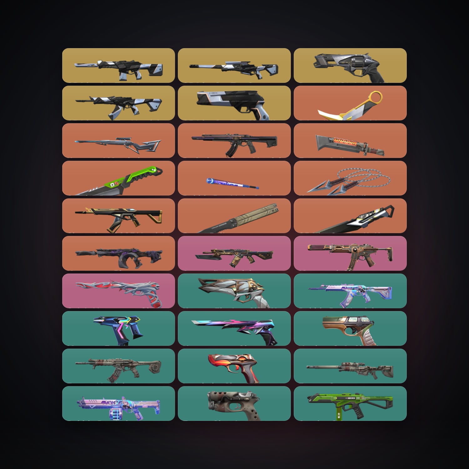 EU Gold 3 locker — 7 knives, 66 skins, lvl 230 — HabibiAccounts