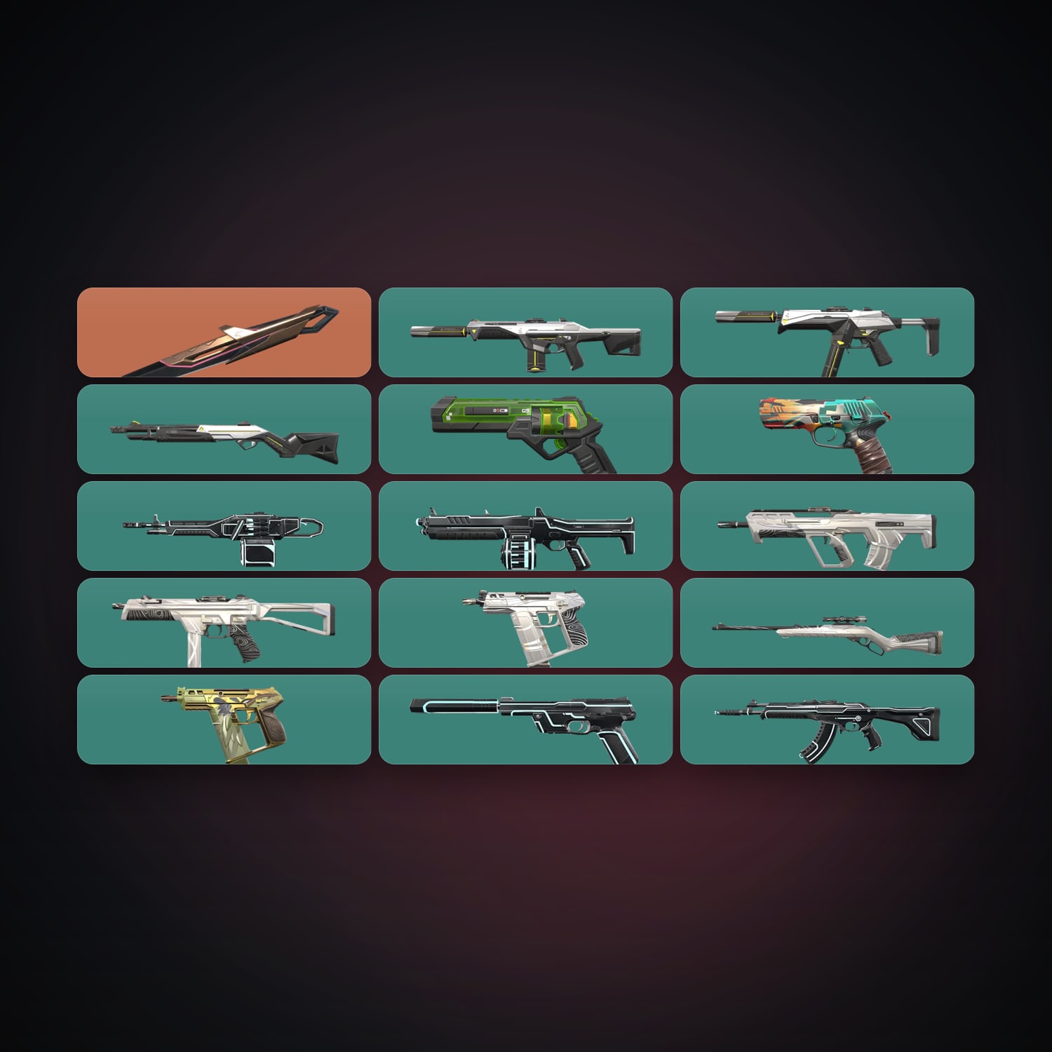 AP Gold 3 locker — 1 knives, 15 skins, lvl 51 — HabibiAccounts