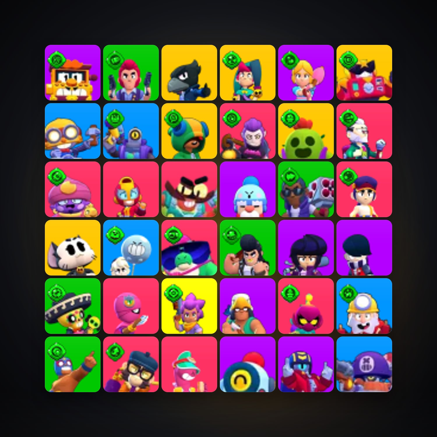 104 Brawlers | 44.8K Trophies — Supercell Account — HabibiAccounts