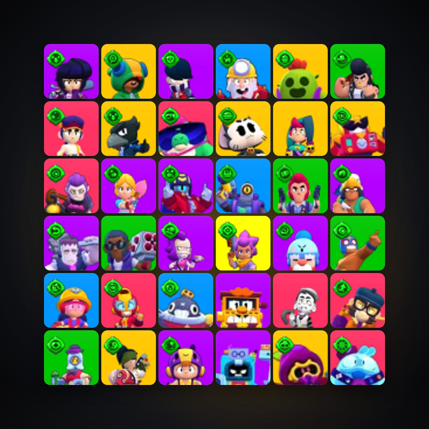 106 Brawlers | 54.6K Trophies — Supercell Account — HabibiAccounts