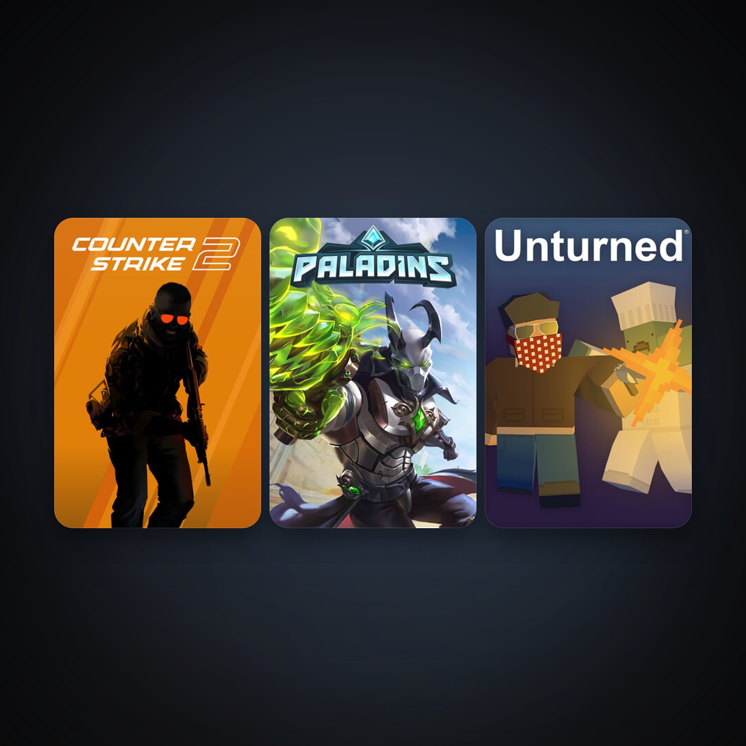 CS2 Prime + Unturned, 5 games, clean — HabibiAccounts