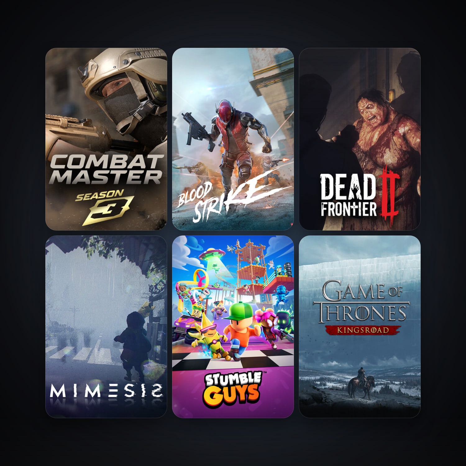 Dead Frontier 2 + UNDECEMBER, 11 games, clean — HabibiAccounts