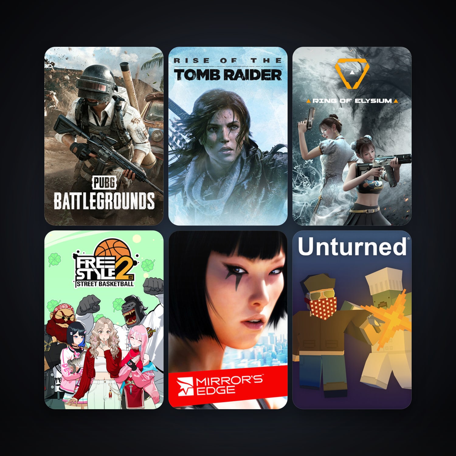 Mirror's Edge + Metro 2033, 14 games, clean — HabibiAccounts