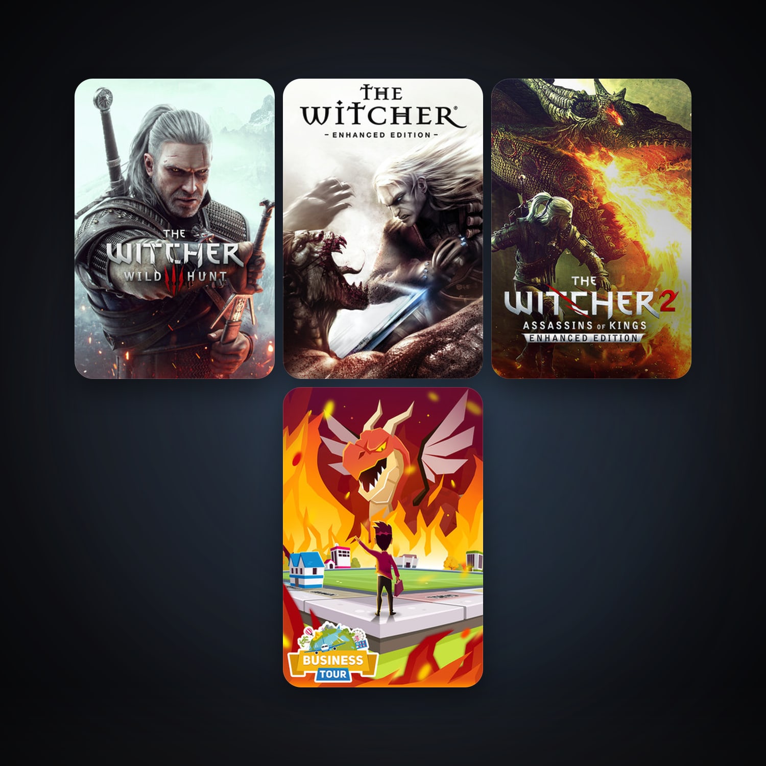 Free CS2 (No Prime) + The Witcher: Enhanced Edition Director's Cut, 6 games, clean — HabibiAccounts