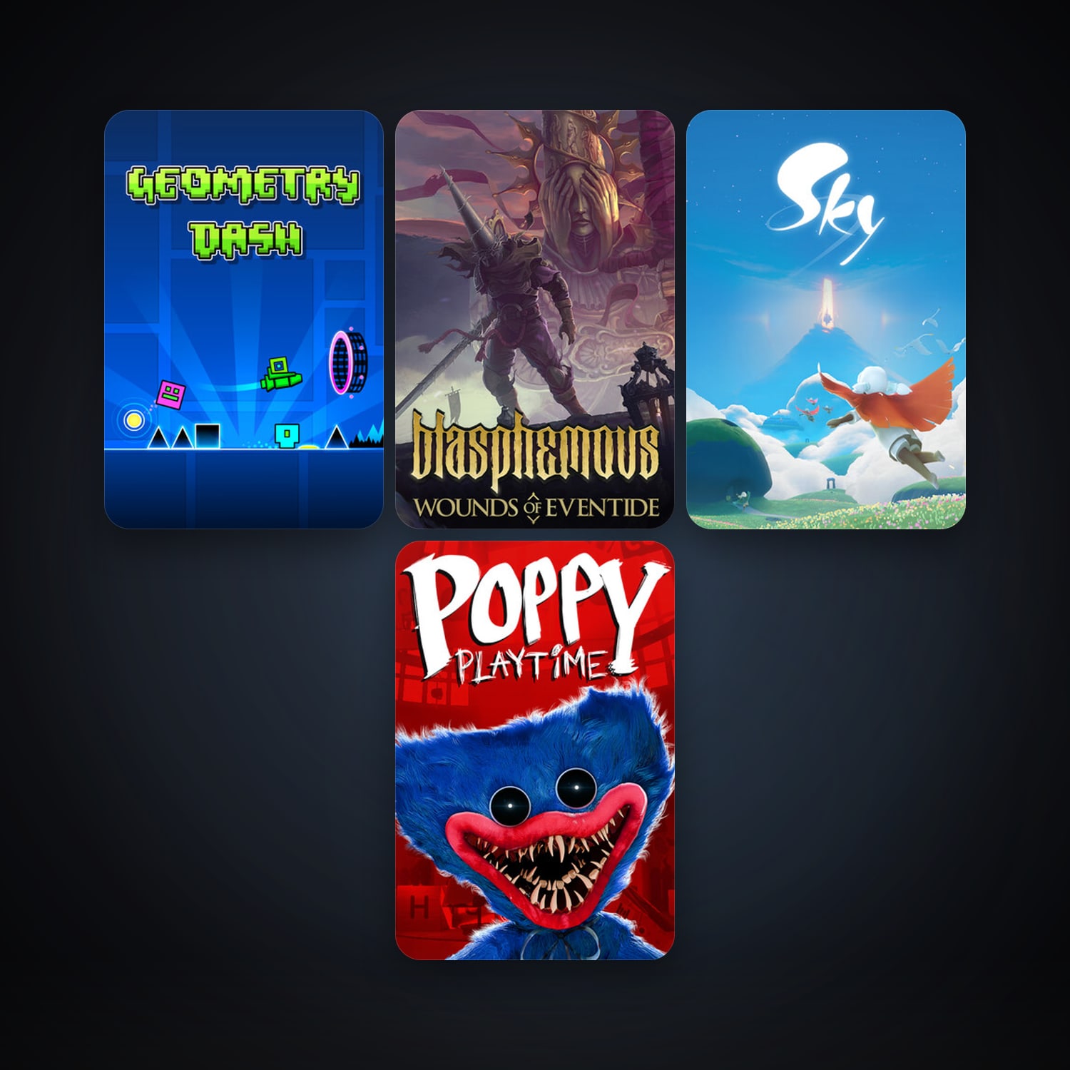 Left 4 Dead 2 + Geometry Dash, 7 games, clean — HabibiAccounts