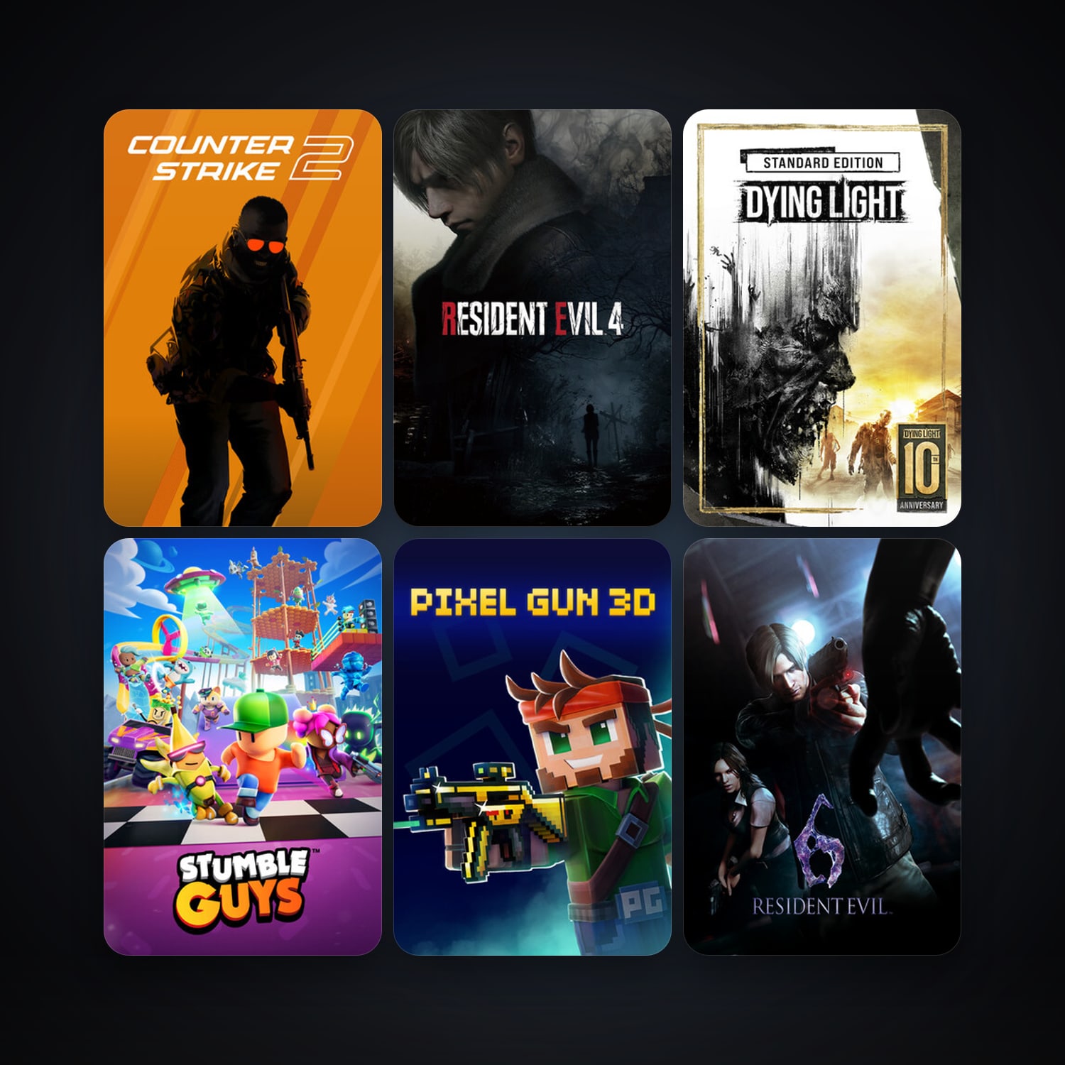 CS2 Prime + Resident Evil 5, 31 games, clean — HabibiAccounts