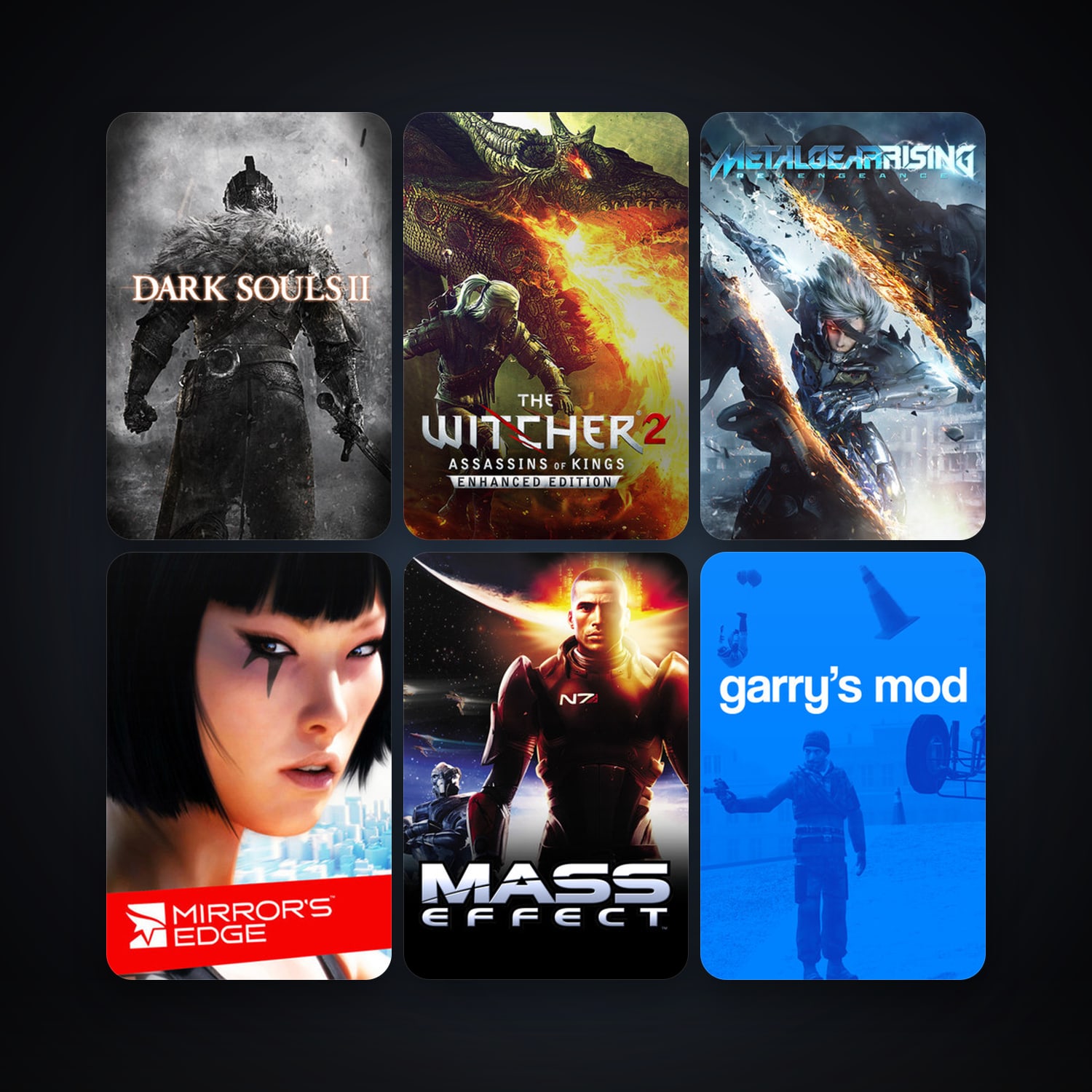 Garry's Mod + Mirror's Edge, 21 games, clean — HabibiAccounts