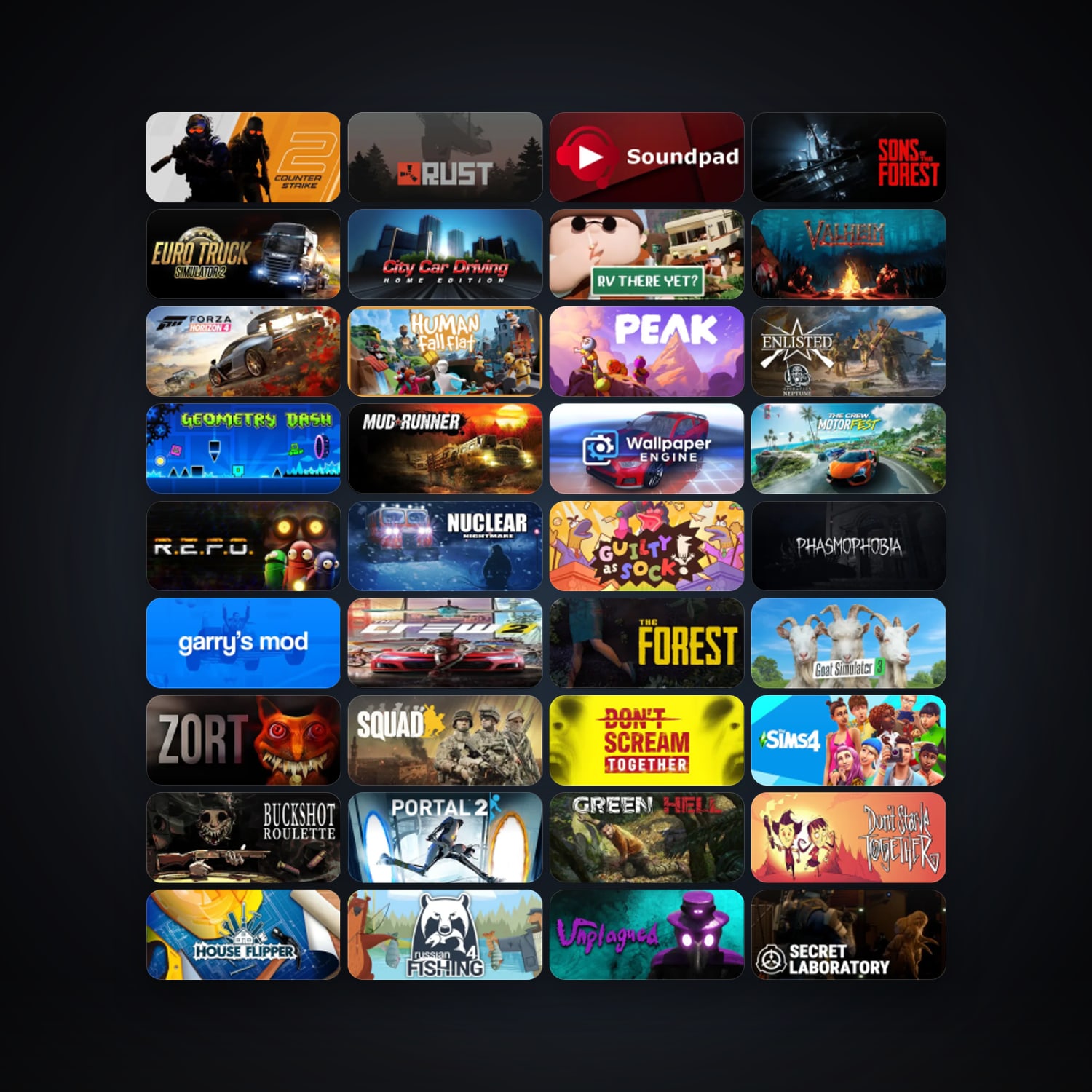 Steam 172 games, Steam 13, clean — HabibiAccounts