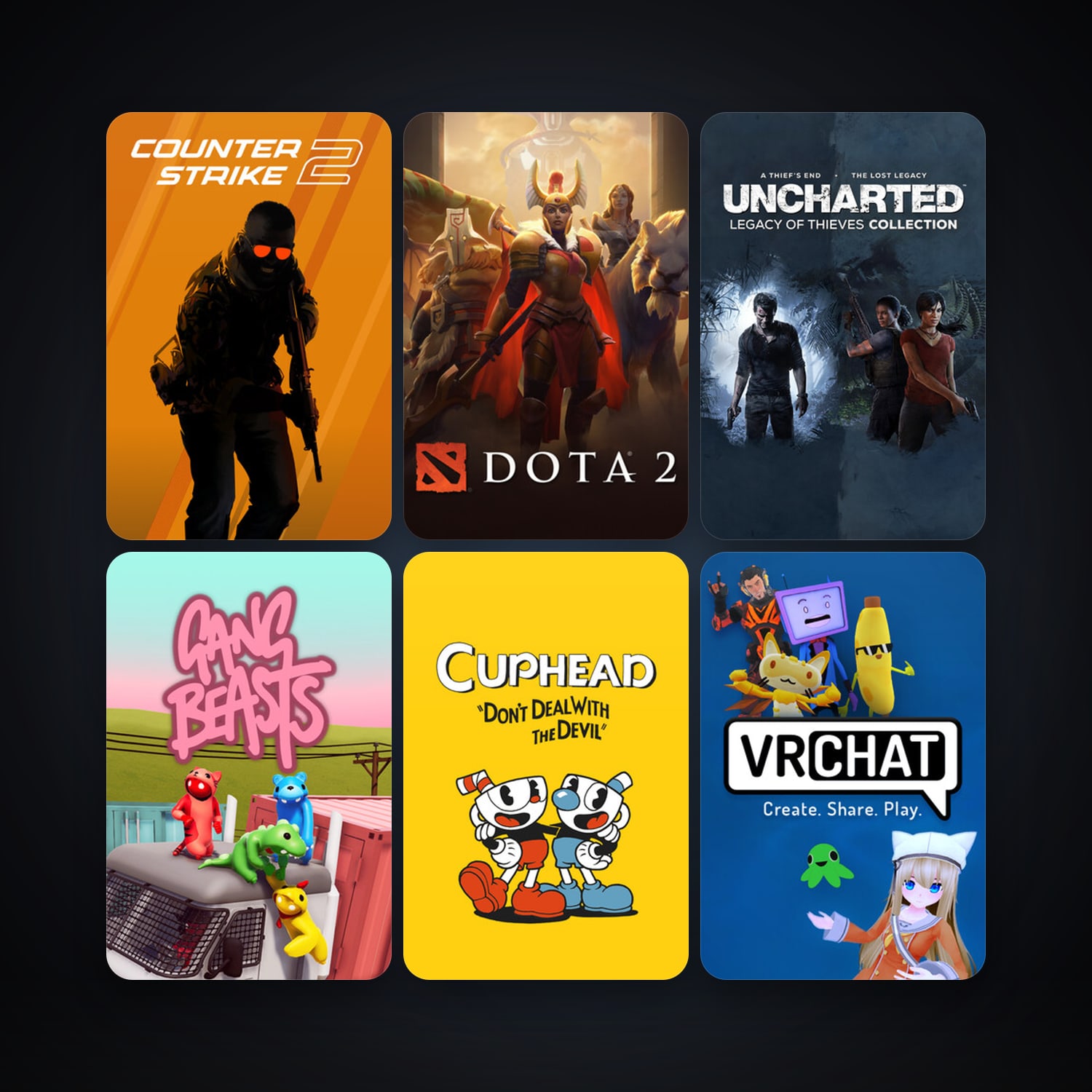 Dota 2 + CS2 Prime, 17 games, clean — HabibiAccounts