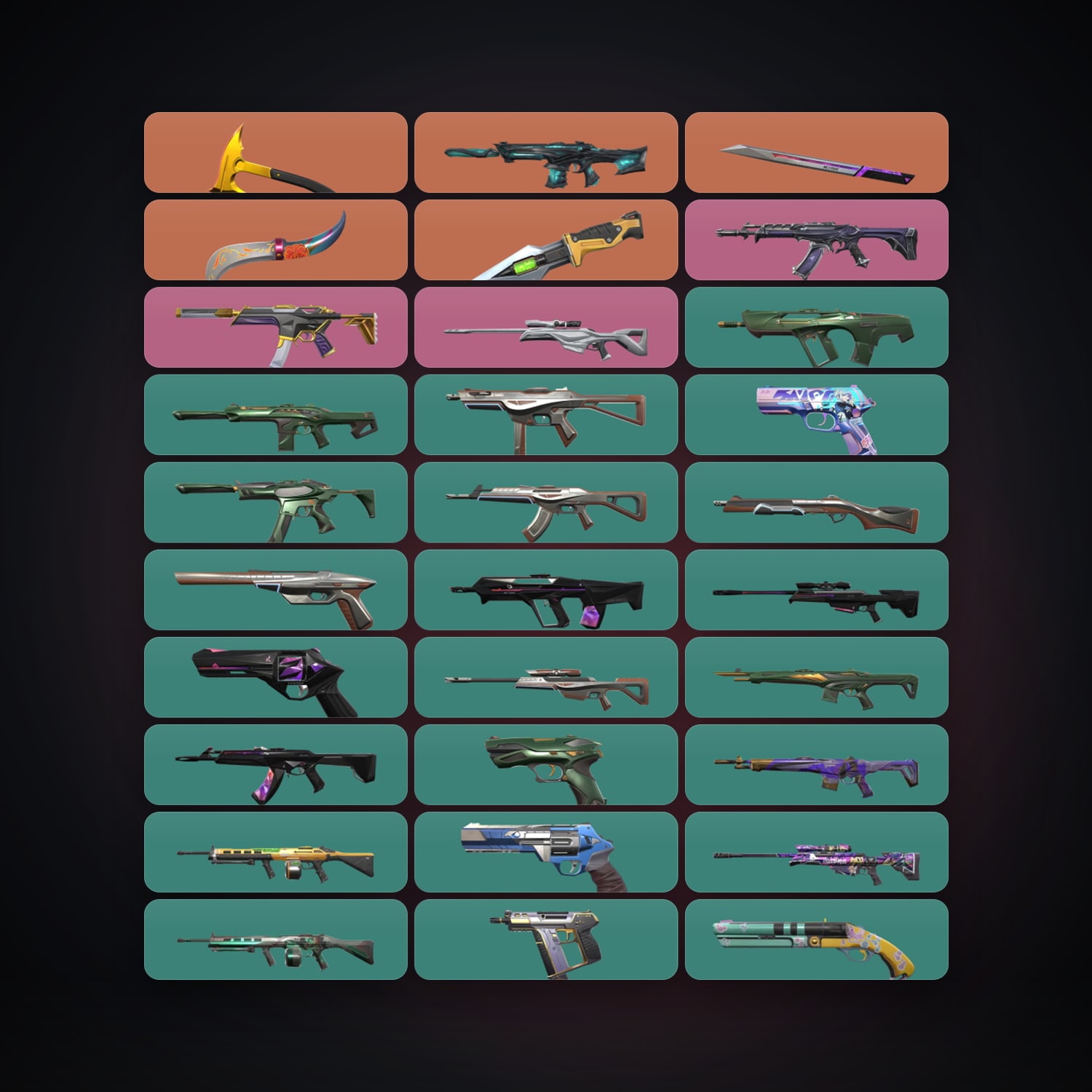 EU Diamond 3 locker — 4 knives, 53 skins, lvl 180 — HabibiAccounts