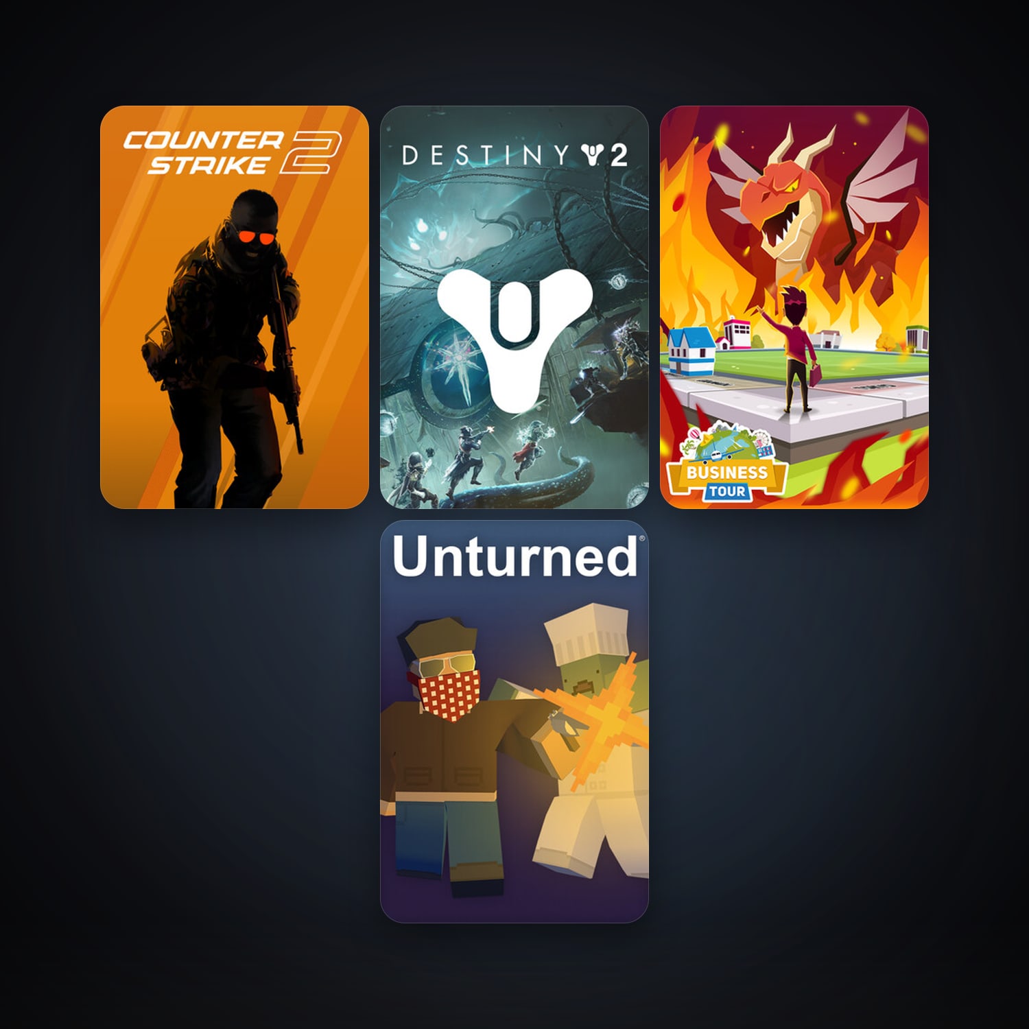 CS2 Prime + Unturned, 6 games, clean — HabibiAccounts