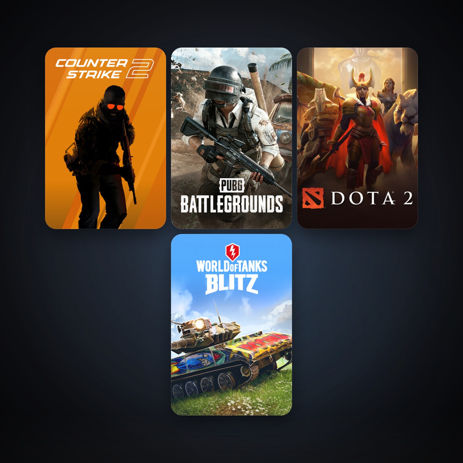 Dota 2 + CS2 Prime, 4 games, clean — HabibiAccounts